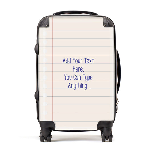 Personalised Notepad Suitcase