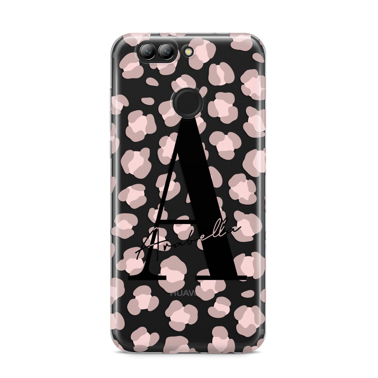 Personalised Nude Pink Leopard Huawei Nova 2s Phone Case