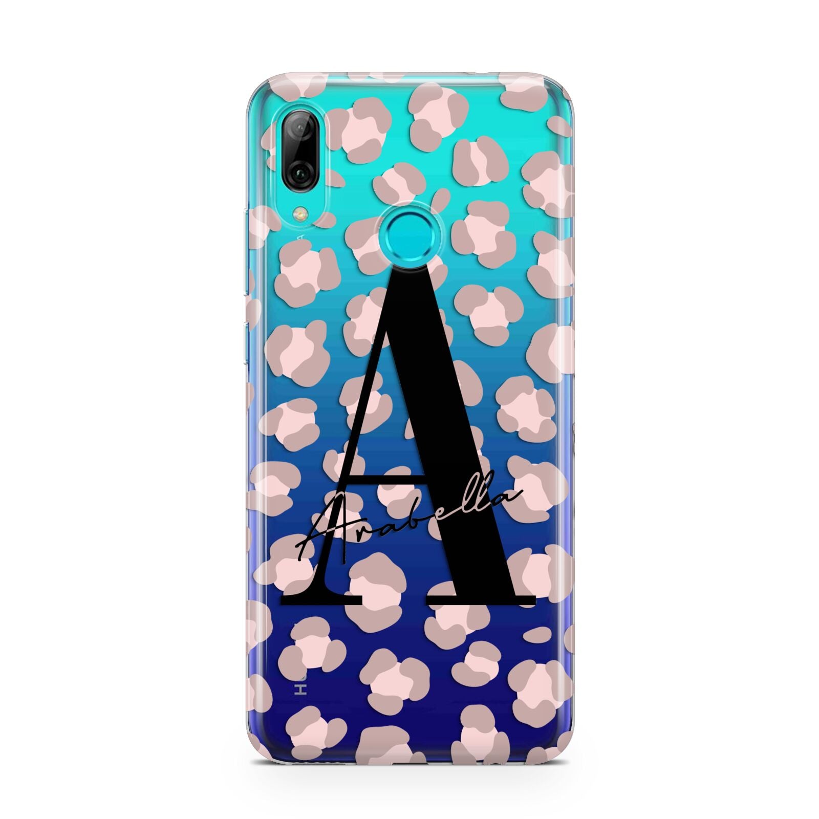 Personalised Nude Pink Leopard Huawei P Smart 2019 Case