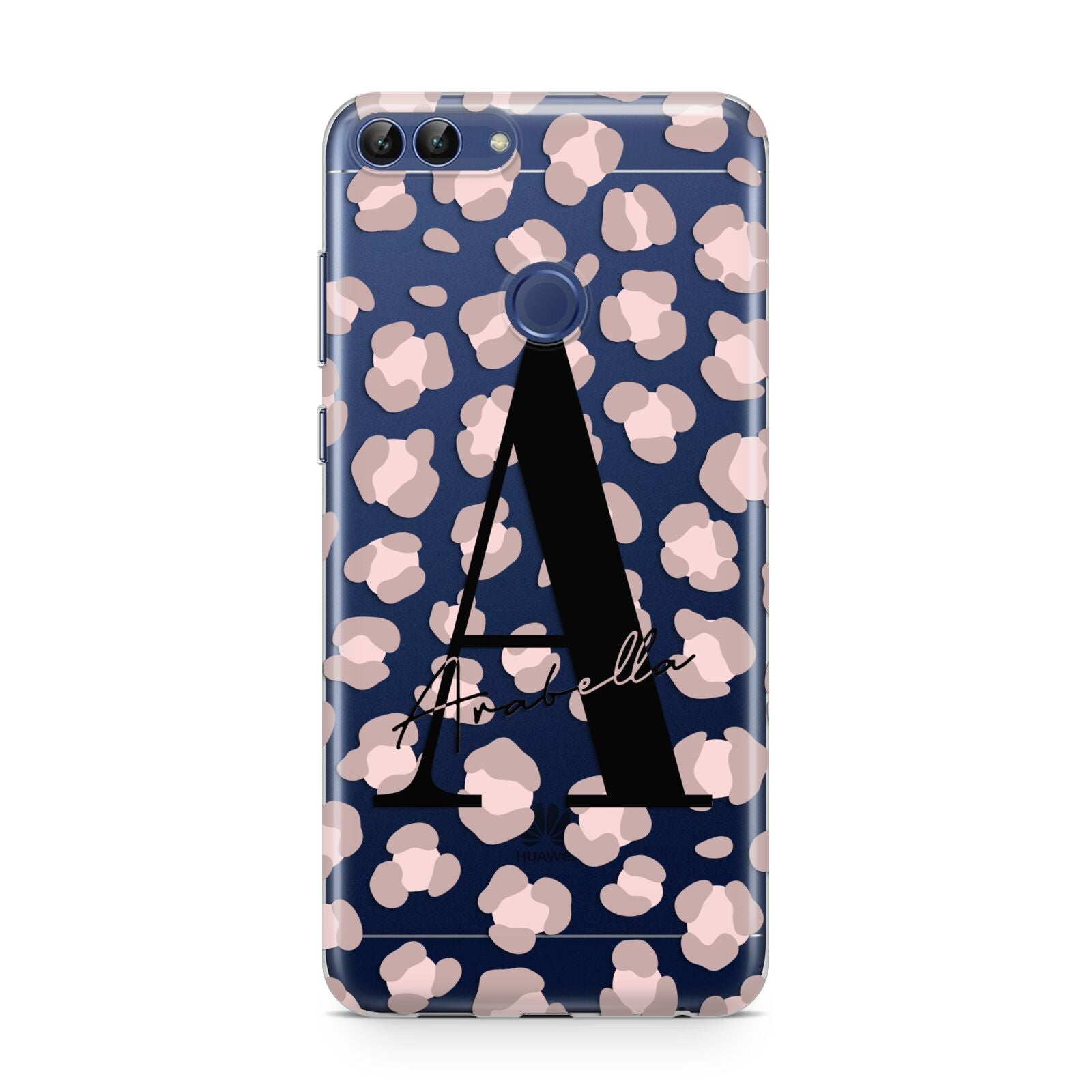 Personalised Nude Pink Leopard Huawei P Smart Case