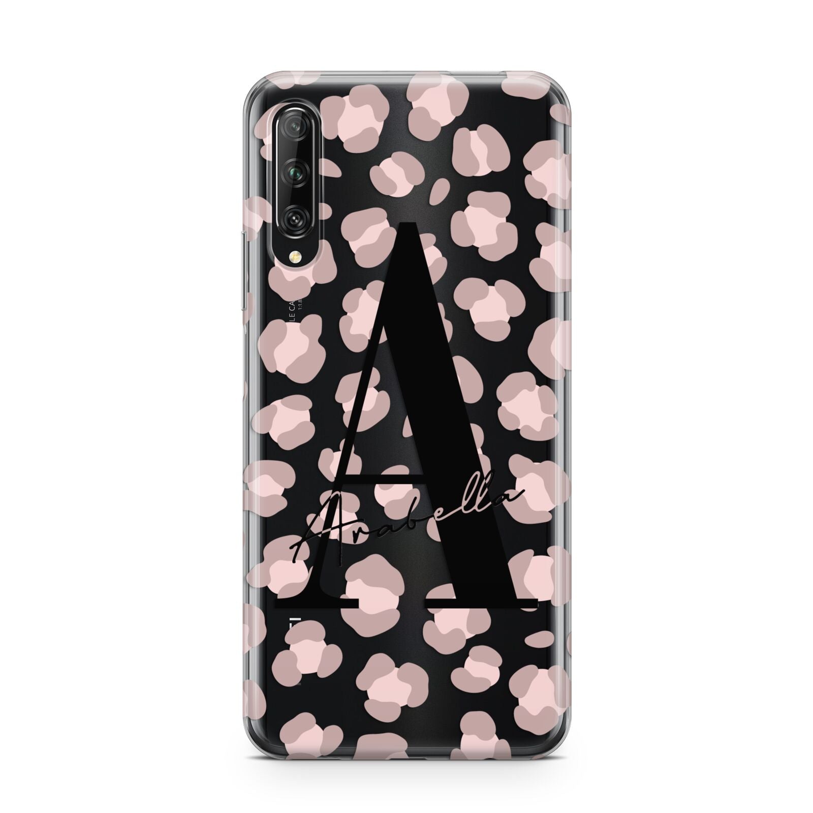 Personalised Nude Pink Leopard Huawei P Smart Pro 2019