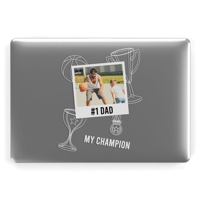 Personalised Number 1 Dad Apple MacBook Case