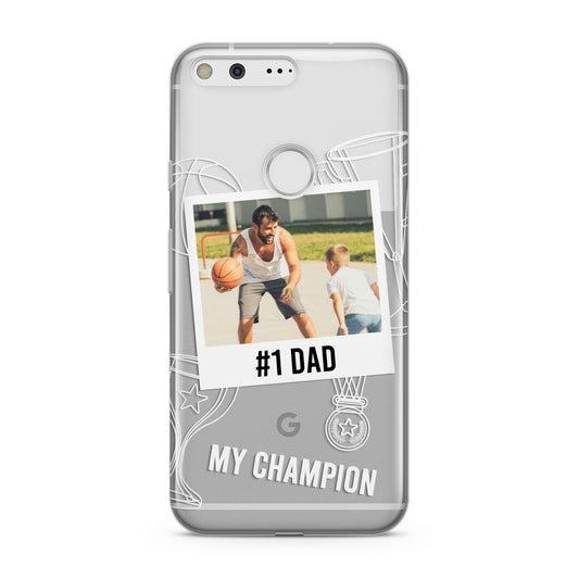 Personalised Number 1 Dad Google Pixel Case