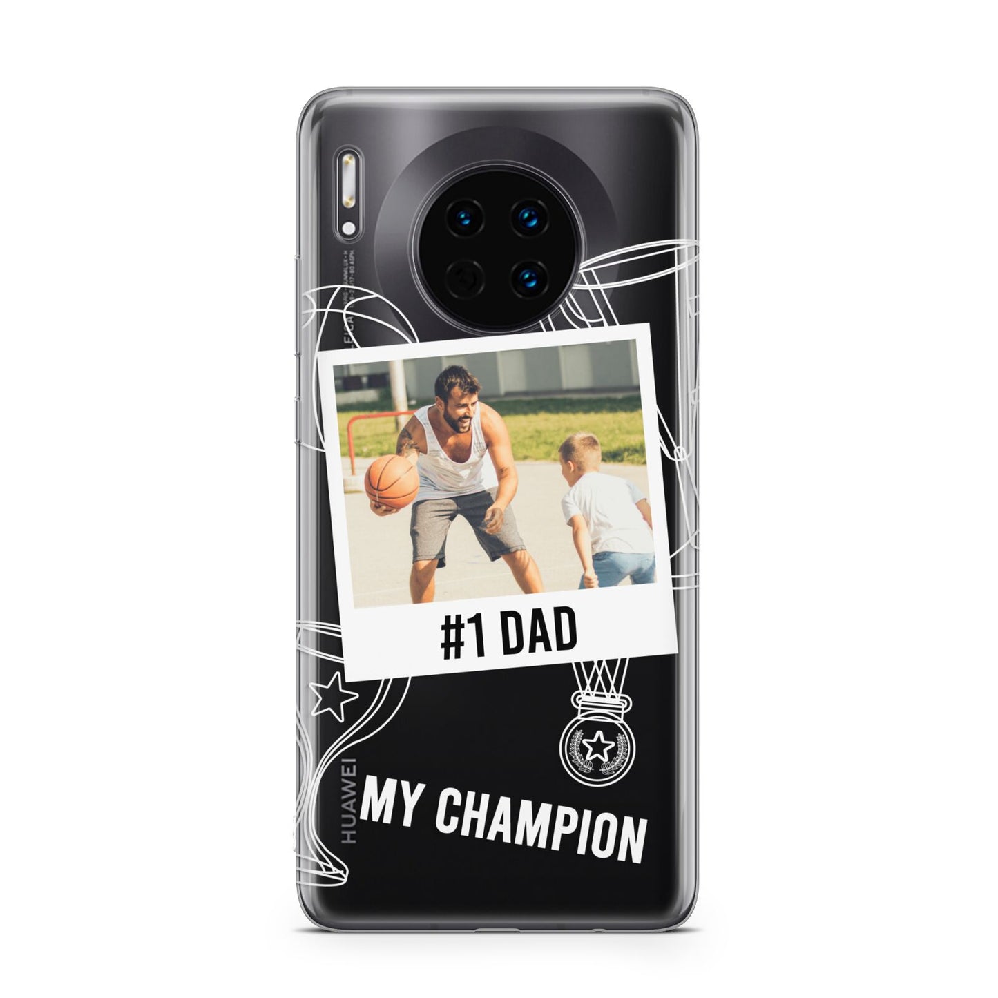 Personalised Number 1 Dad Huawei Mate 30