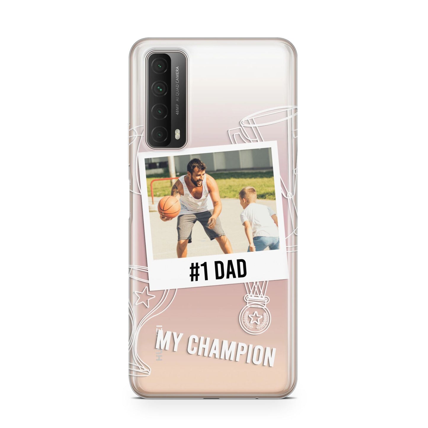 Personalised Number 1 Dad Huawei P Smart 2021