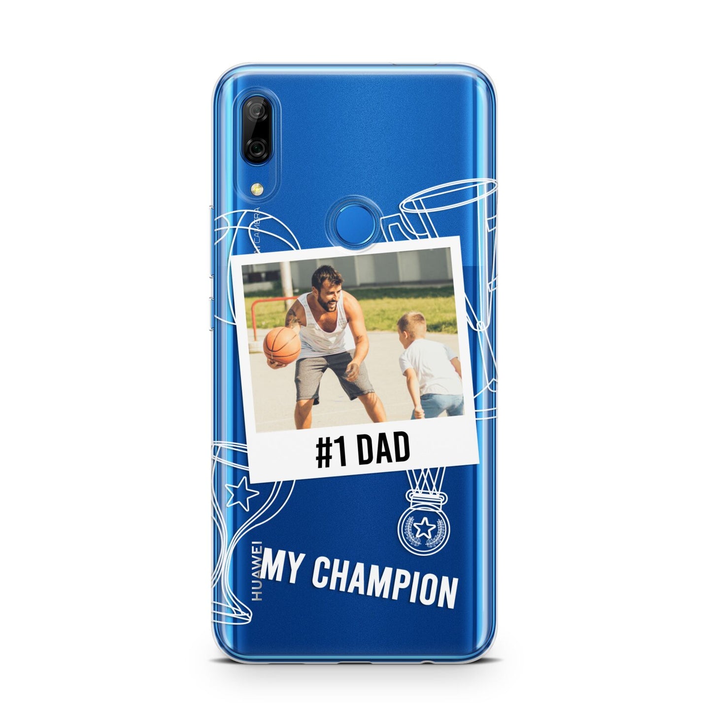 Personalised Number 1 Dad Huawei P Smart Z