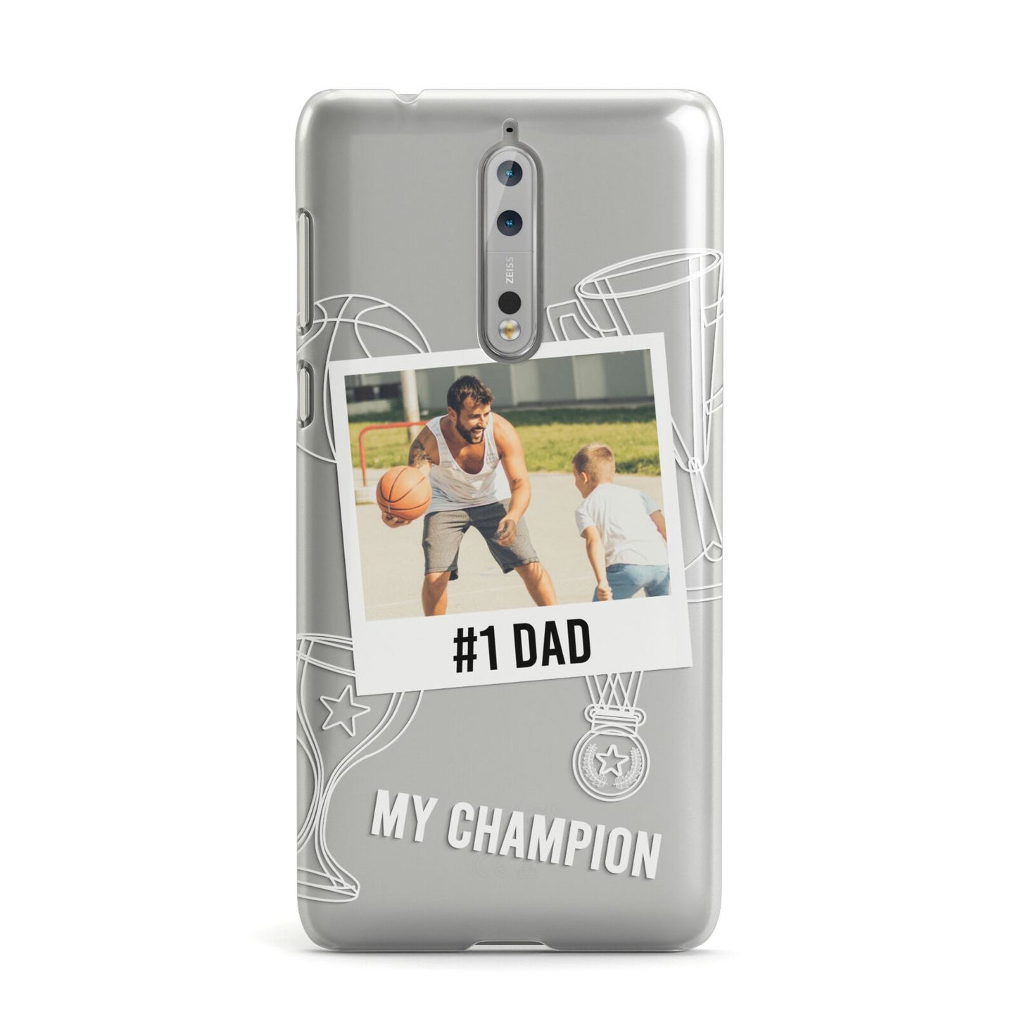 Personalised Number 1 Dad Nokia Case