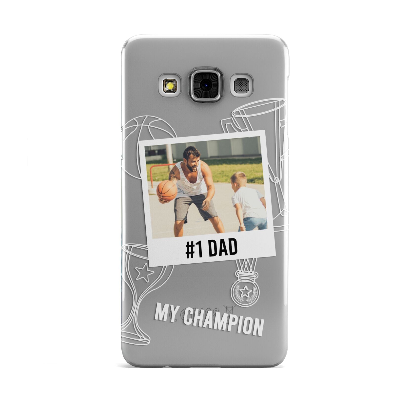 Personalised Number 1 Dad Samsung Galaxy A3 Case