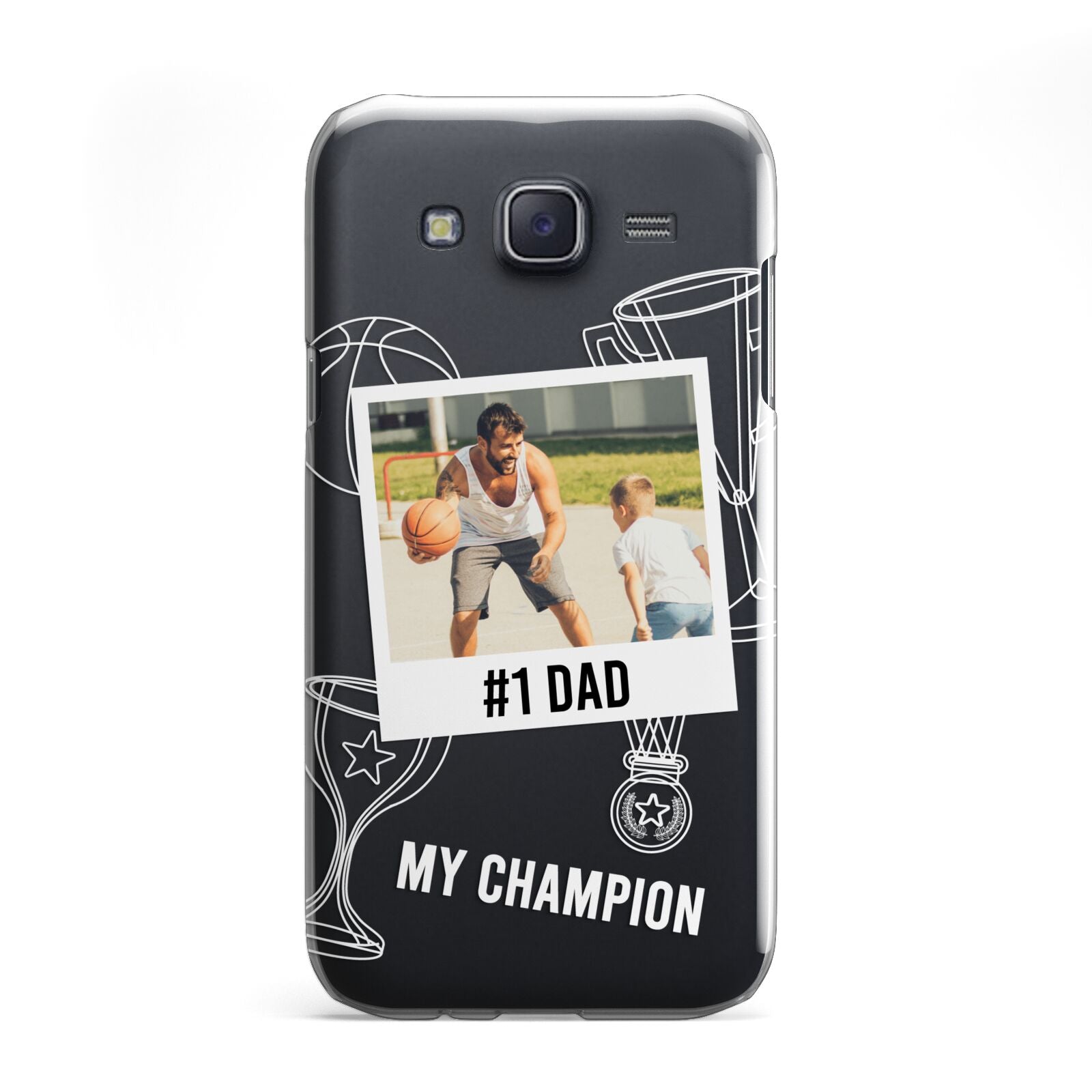 Personalised Number 1 Dad Samsung Galaxy J5 Case