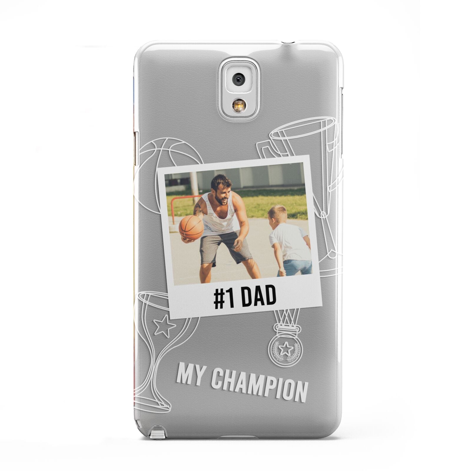 Personalised Number 1 Dad Samsung Galaxy Note 3 Case