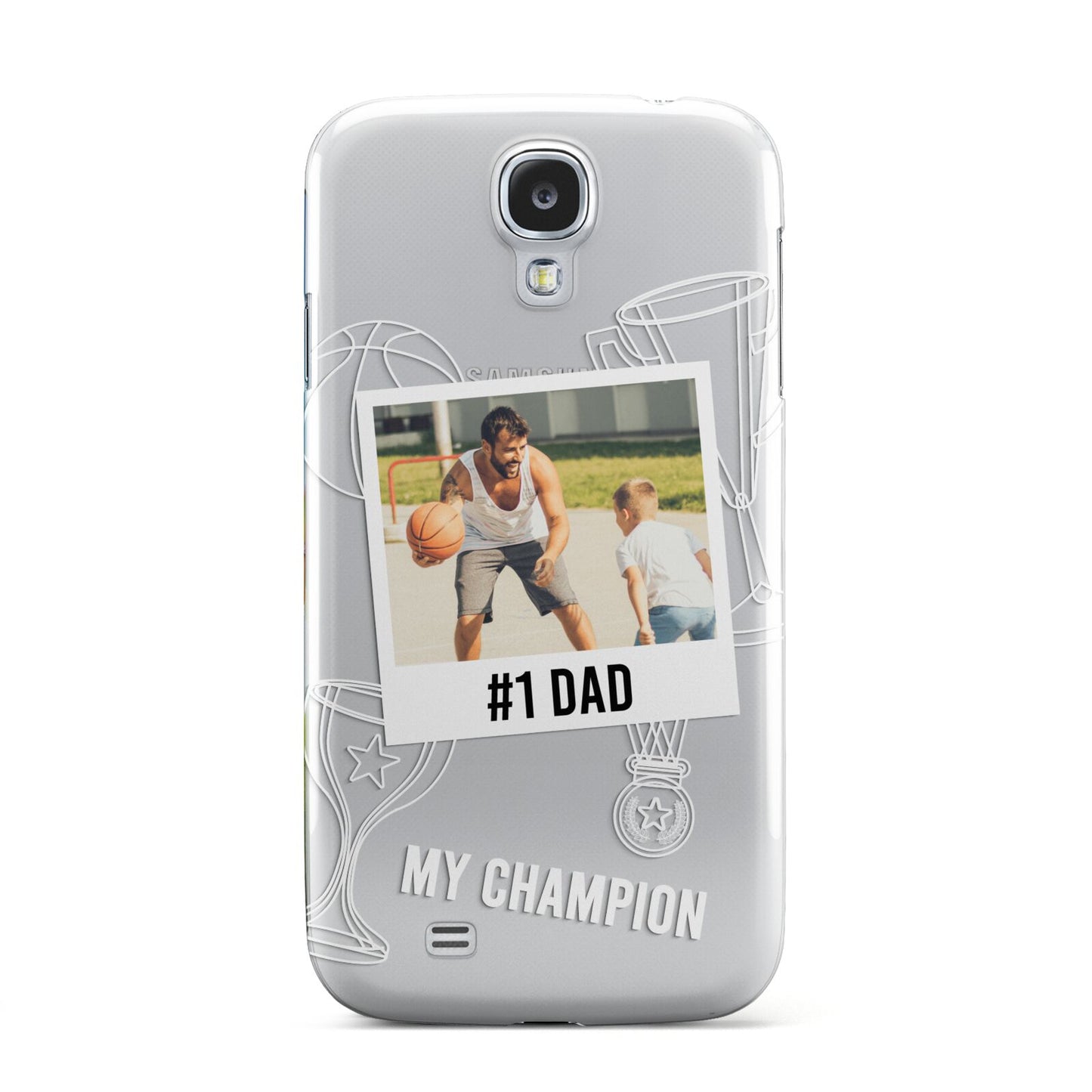 Personalised Number 1 Dad Samsung Galaxy S4 Case