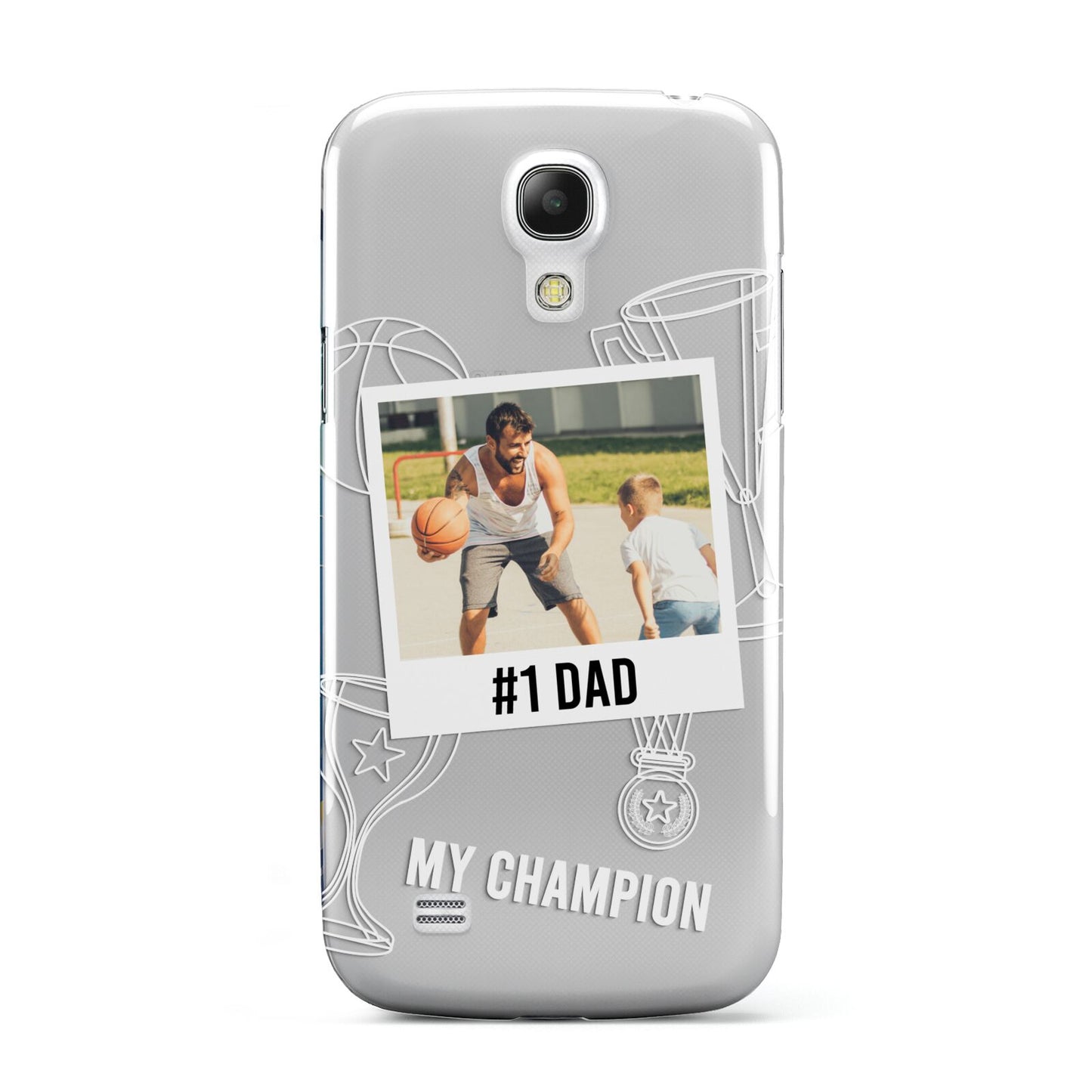 Personalised Number 1 Dad Samsung Galaxy S4 Mini Case