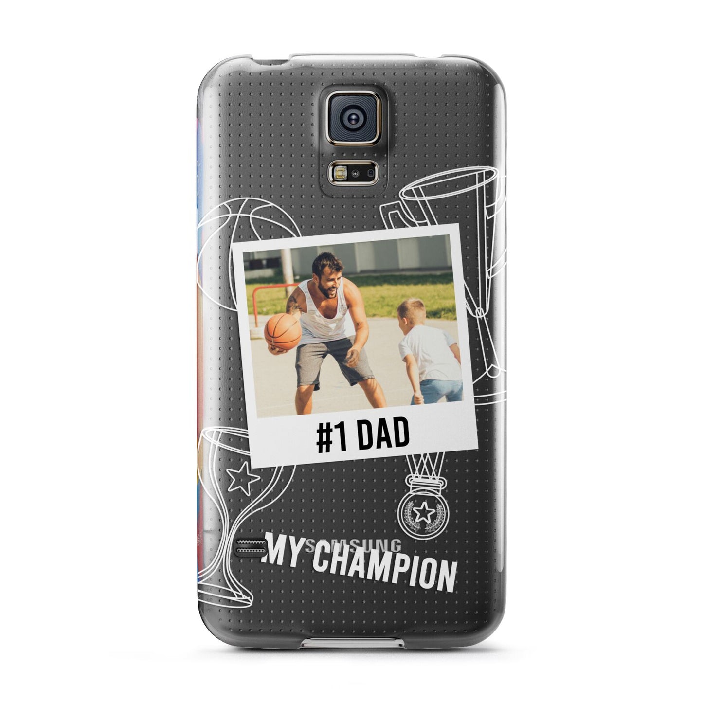 Personalised Number 1 Dad Samsung Galaxy S5 Case