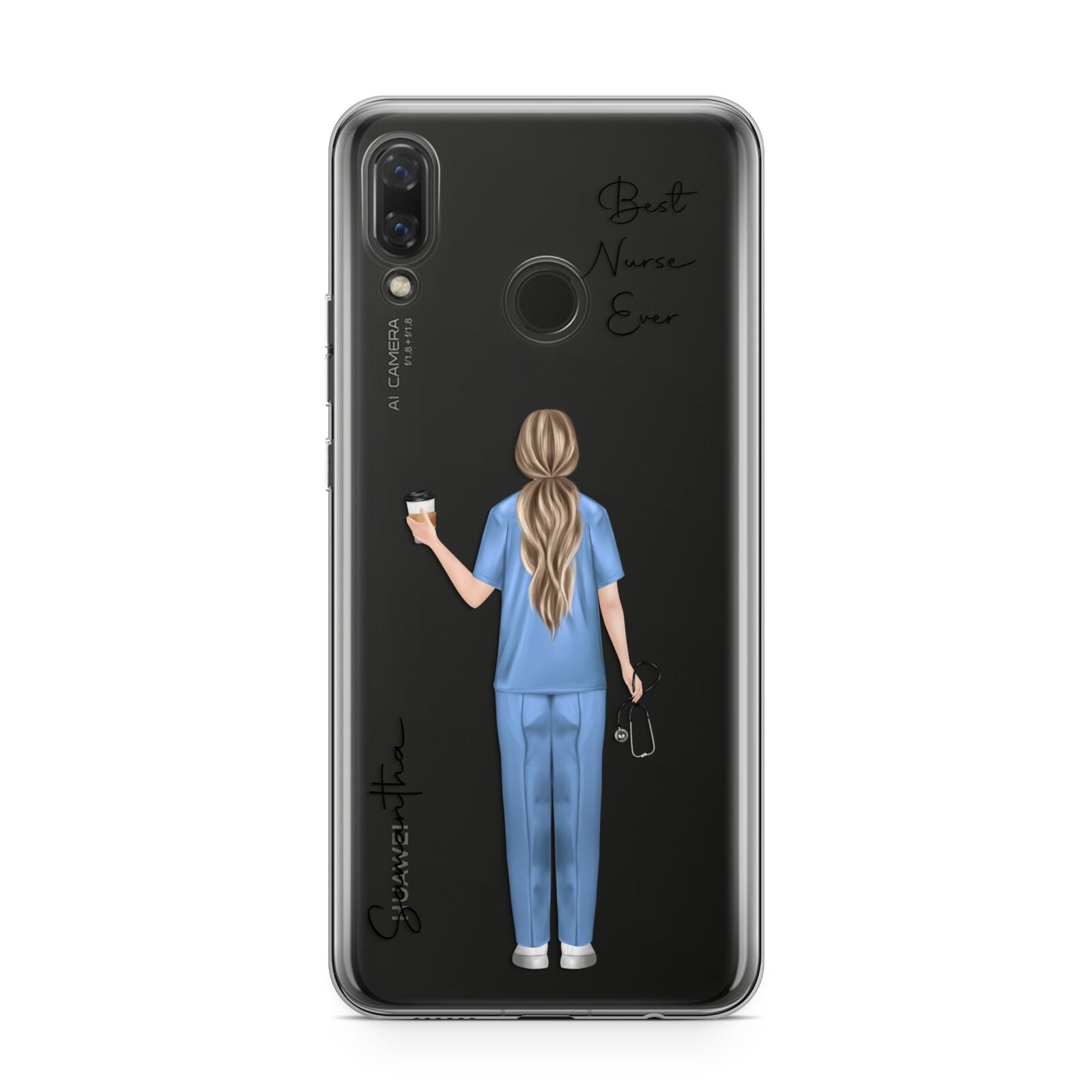 Personalised Nurse Huawei Nova 3 Phone Case