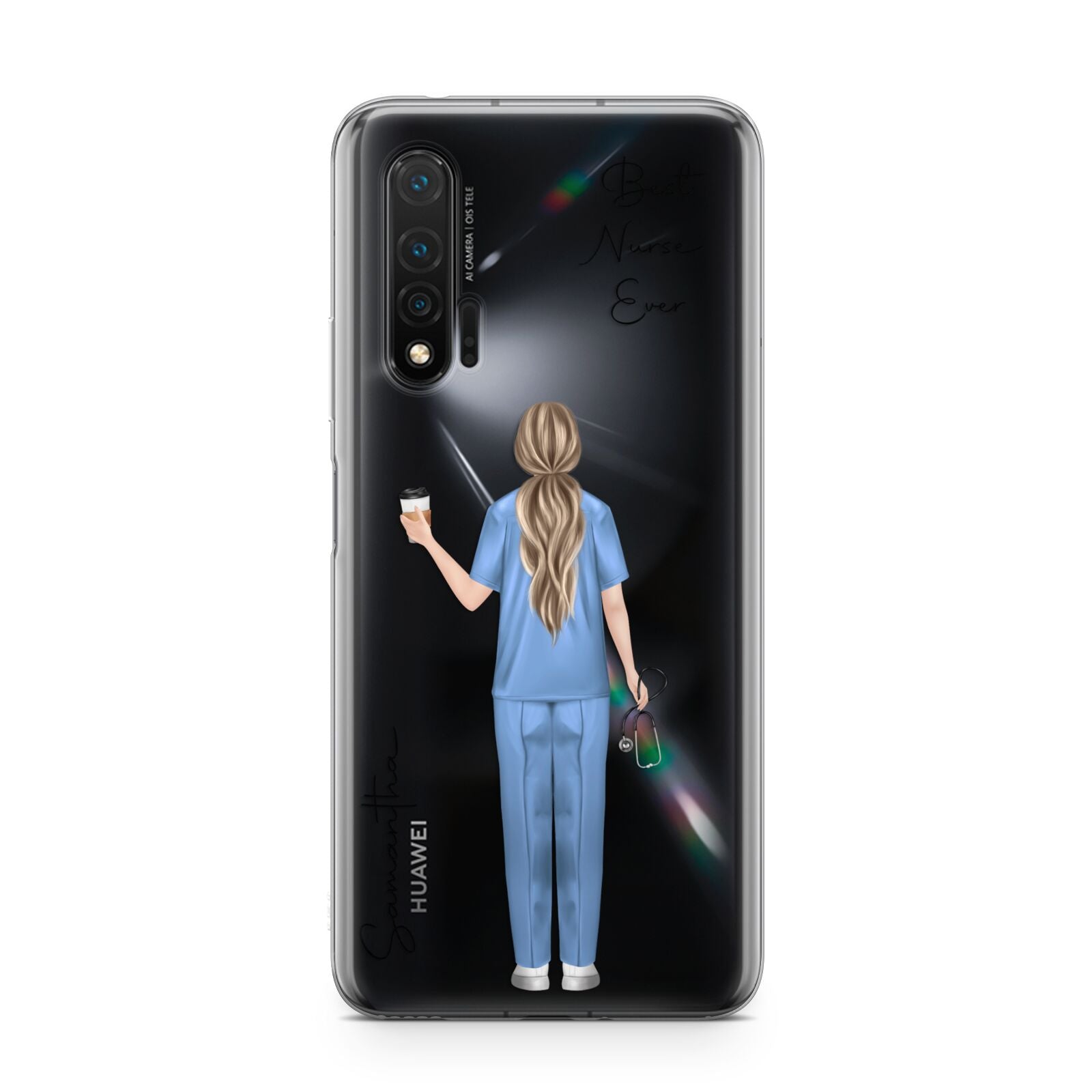 Personalised Nurse Huawei Nova 6 Phone Case