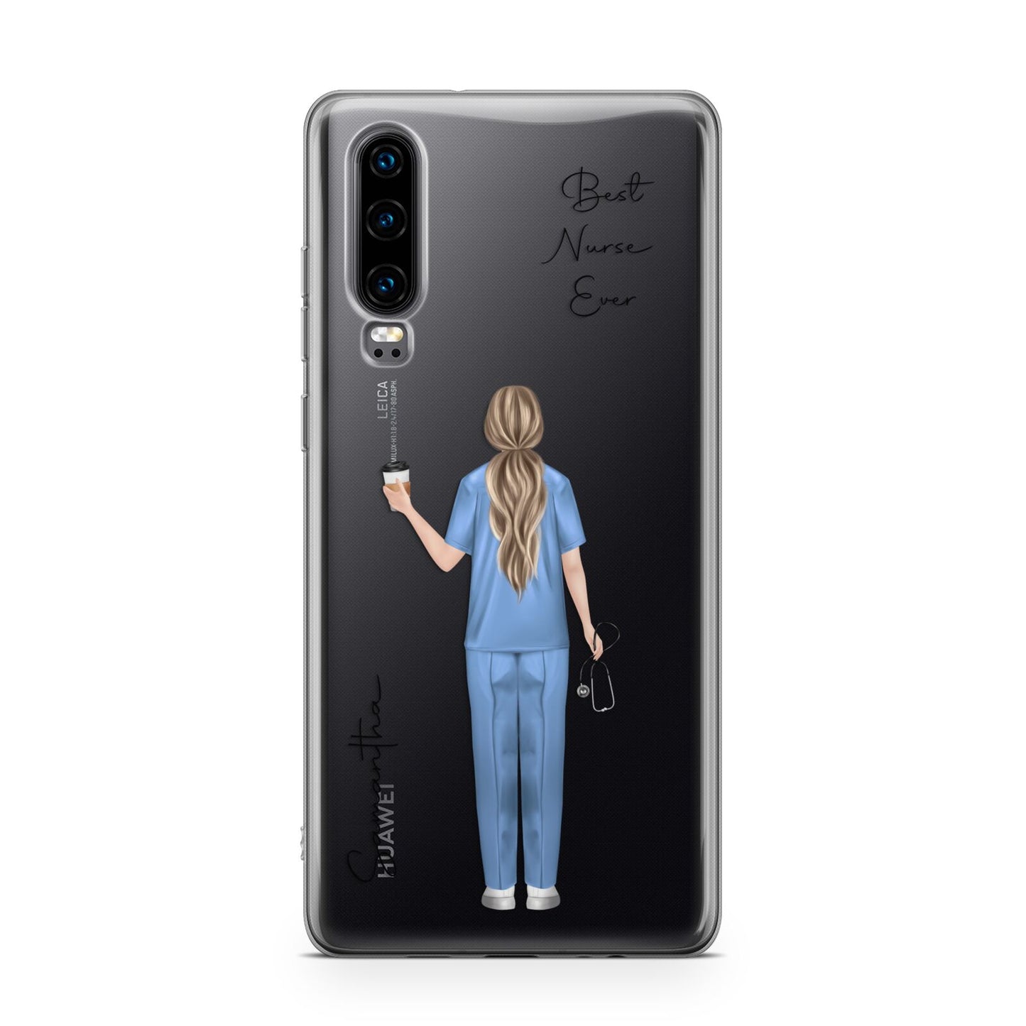 Personalised Nurse Huawei P30 Phone Case