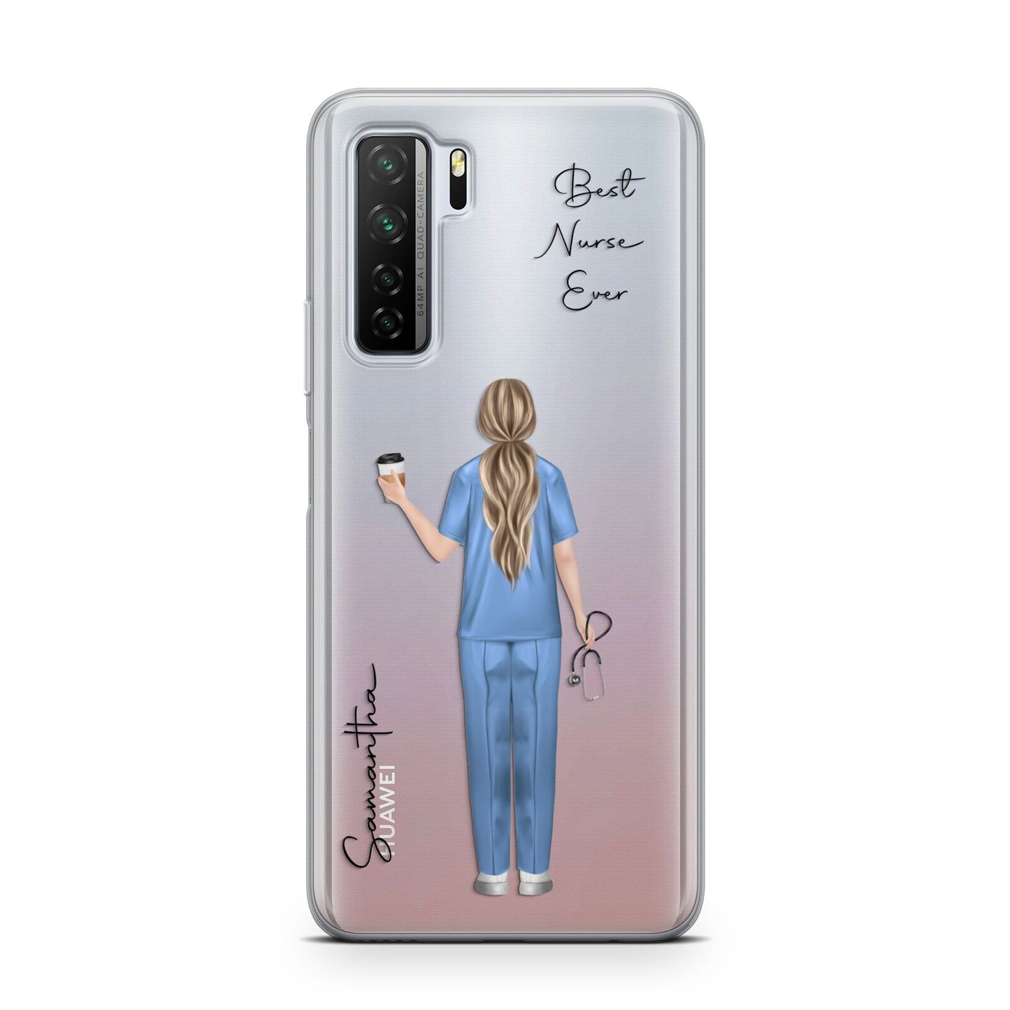 Personalised Nurse Huawei P40 Lite 5G Phone Case