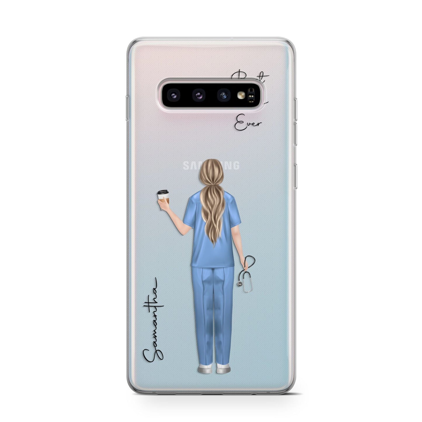 Personalised Nurse Protective Samsung Galaxy Case