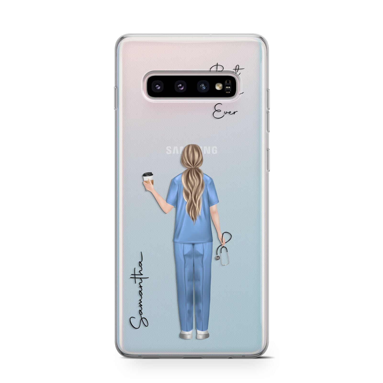 Personalised Nurse Protective Samsung Galaxy Case