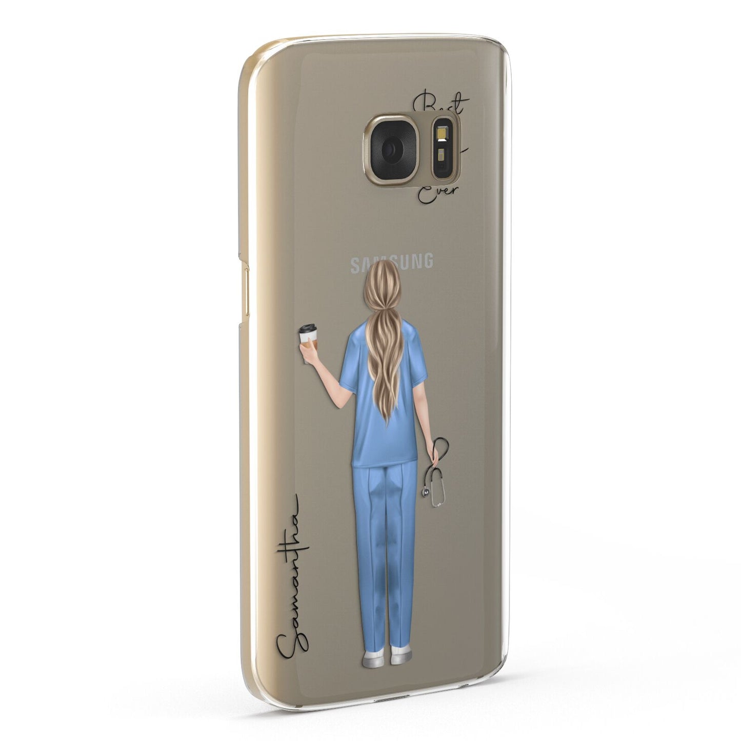 Personalised Nurse Samsung Galaxy Case Fourty Five Degrees