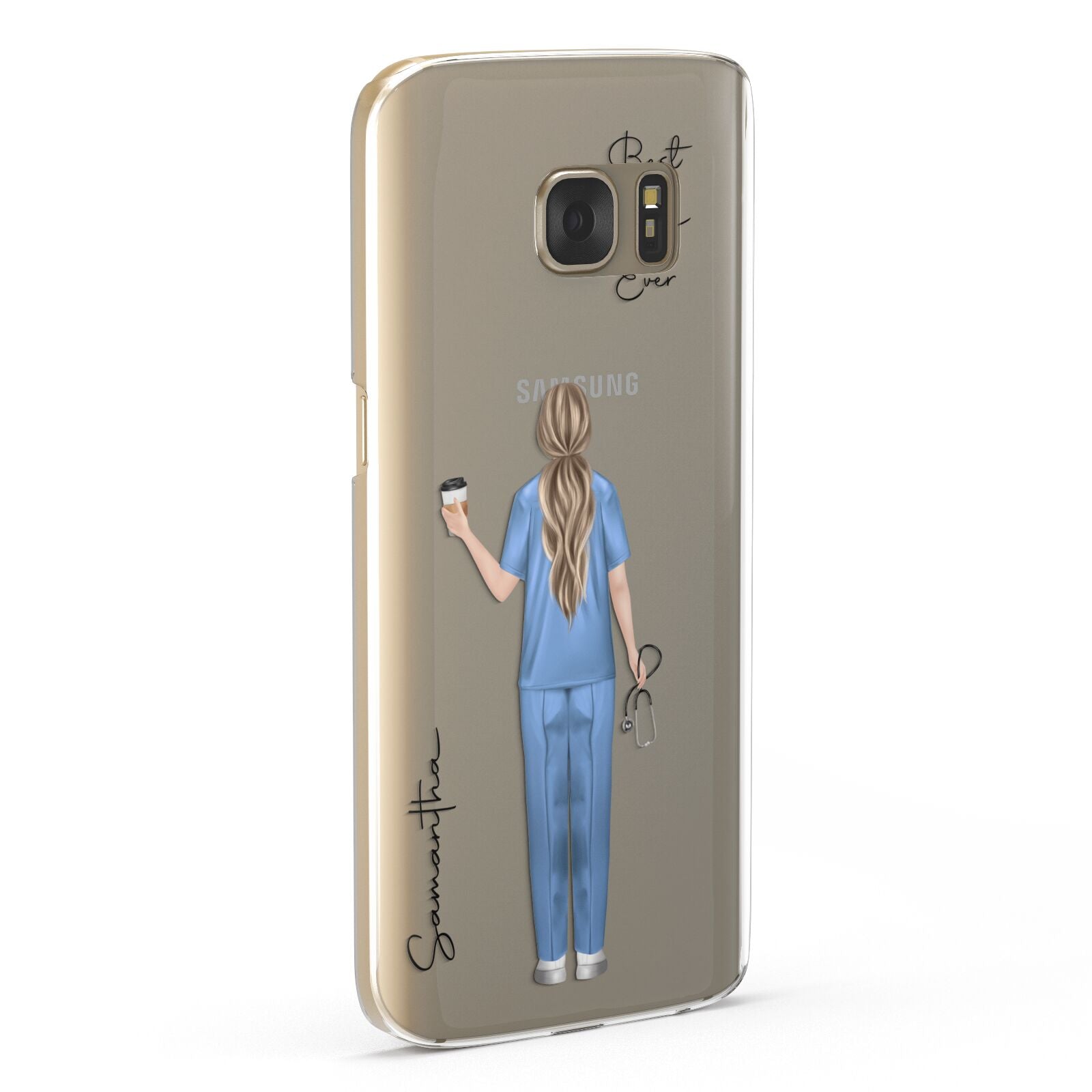 Personalised Nurse Samsung Galaxy Case Fourty Five Degrees