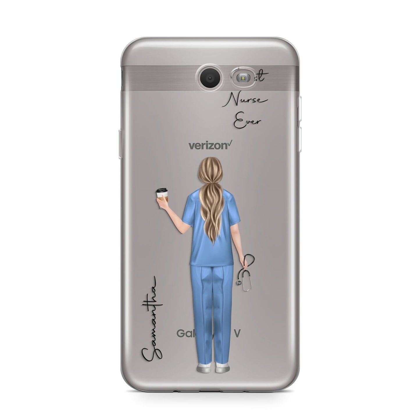 Personalised Nurse Samsung Galaxy J7 2017 Case