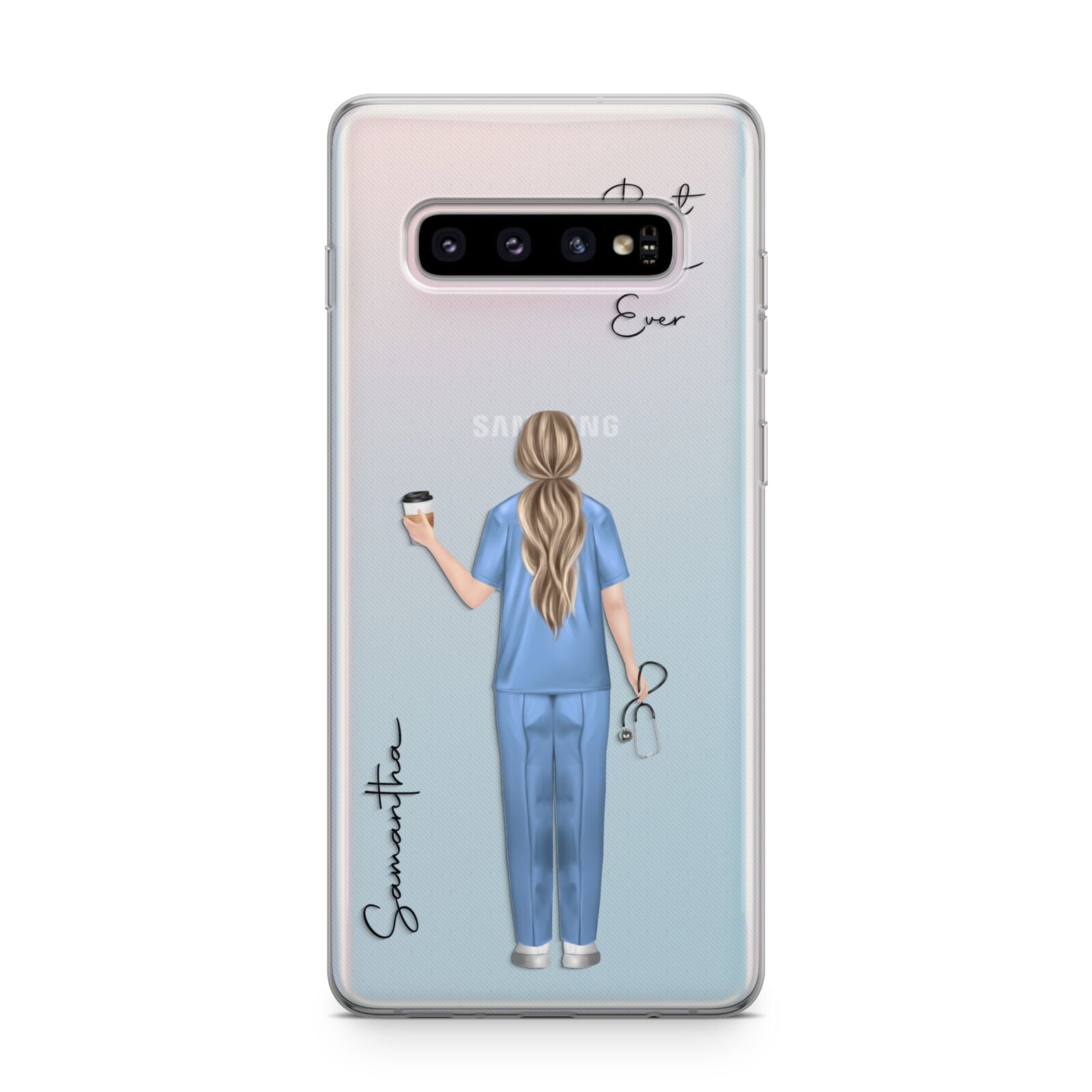 Personalised Nurse Samsung Galaxy S10 Plus Case