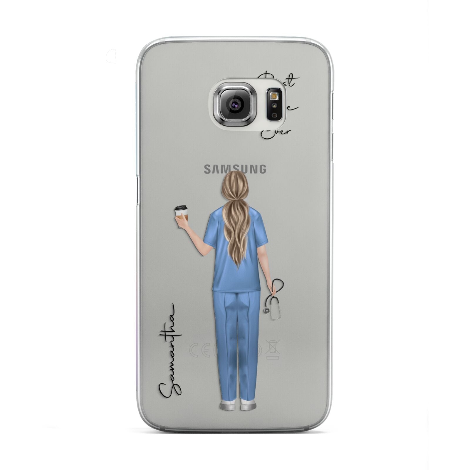 Personalised Nurse Samsung Galaxy S6 Edge Case