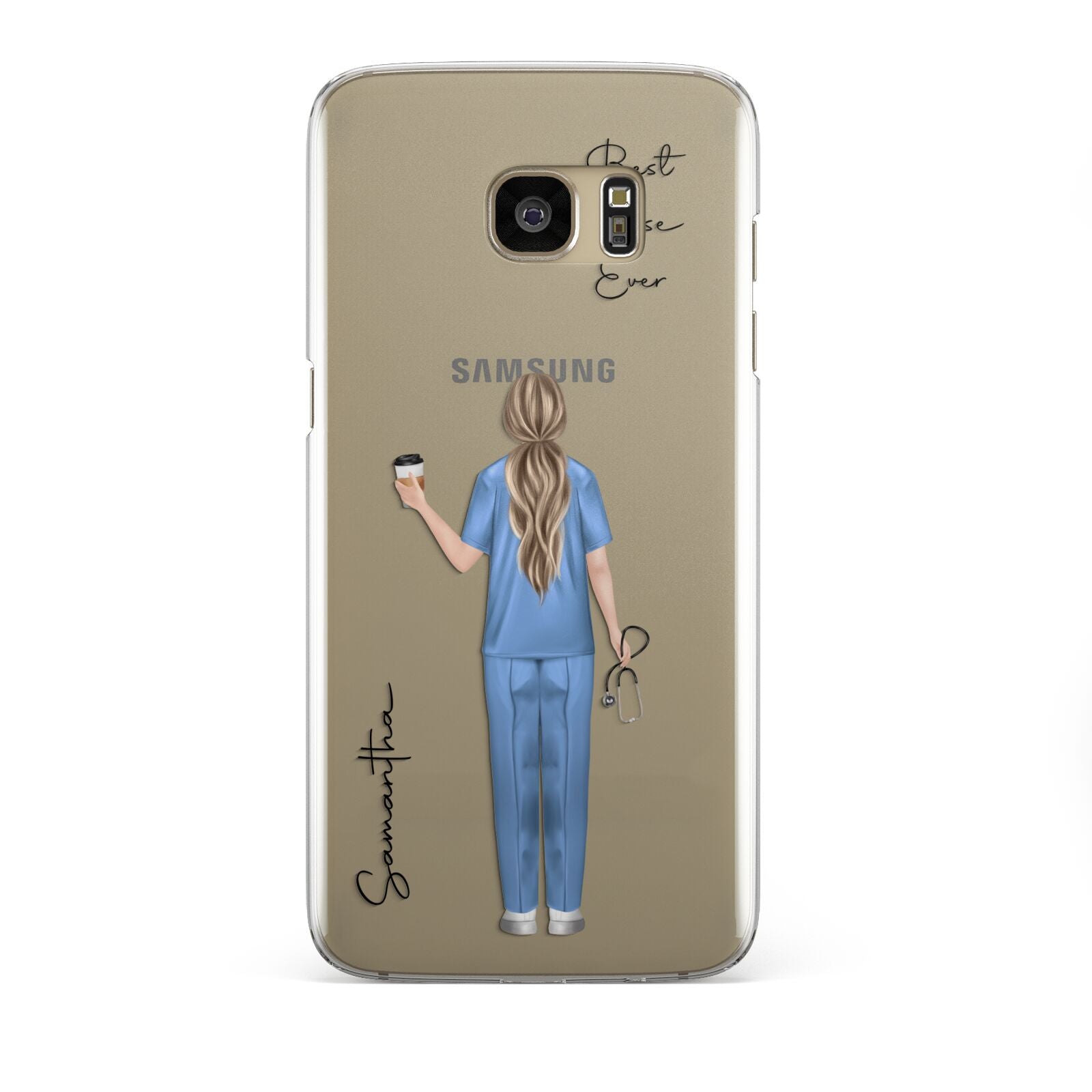 Personalised Nurse Samsung Galaxy S7 Edge Case