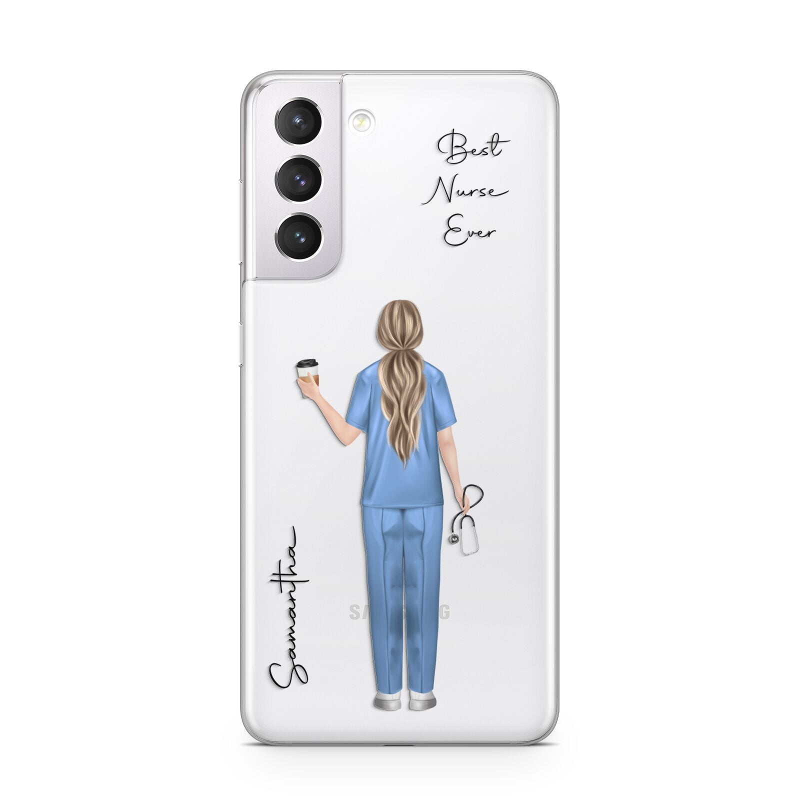 Personalised Nurse Samsung S21 Case