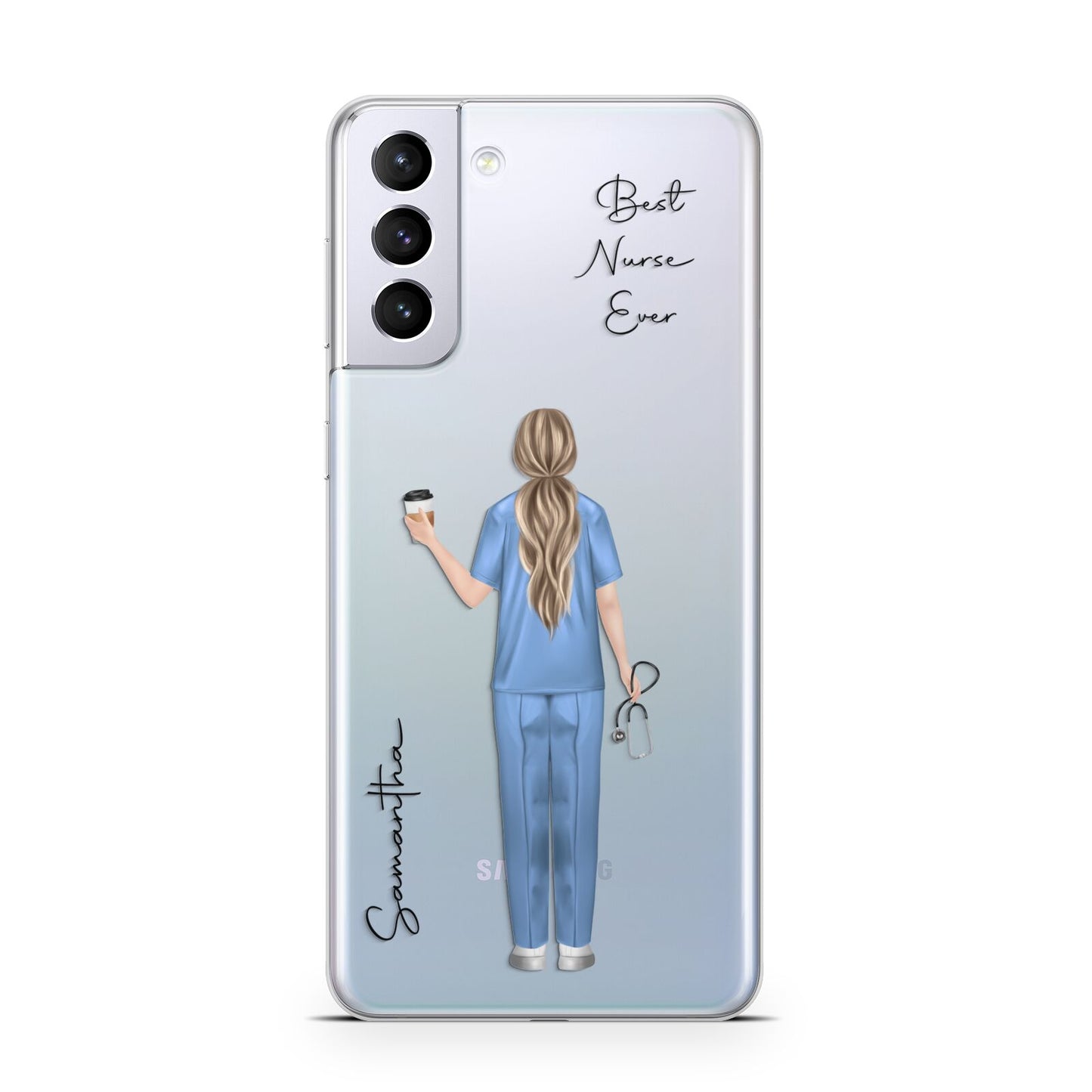 Personalised Nurse Samsung S21 Plus Case