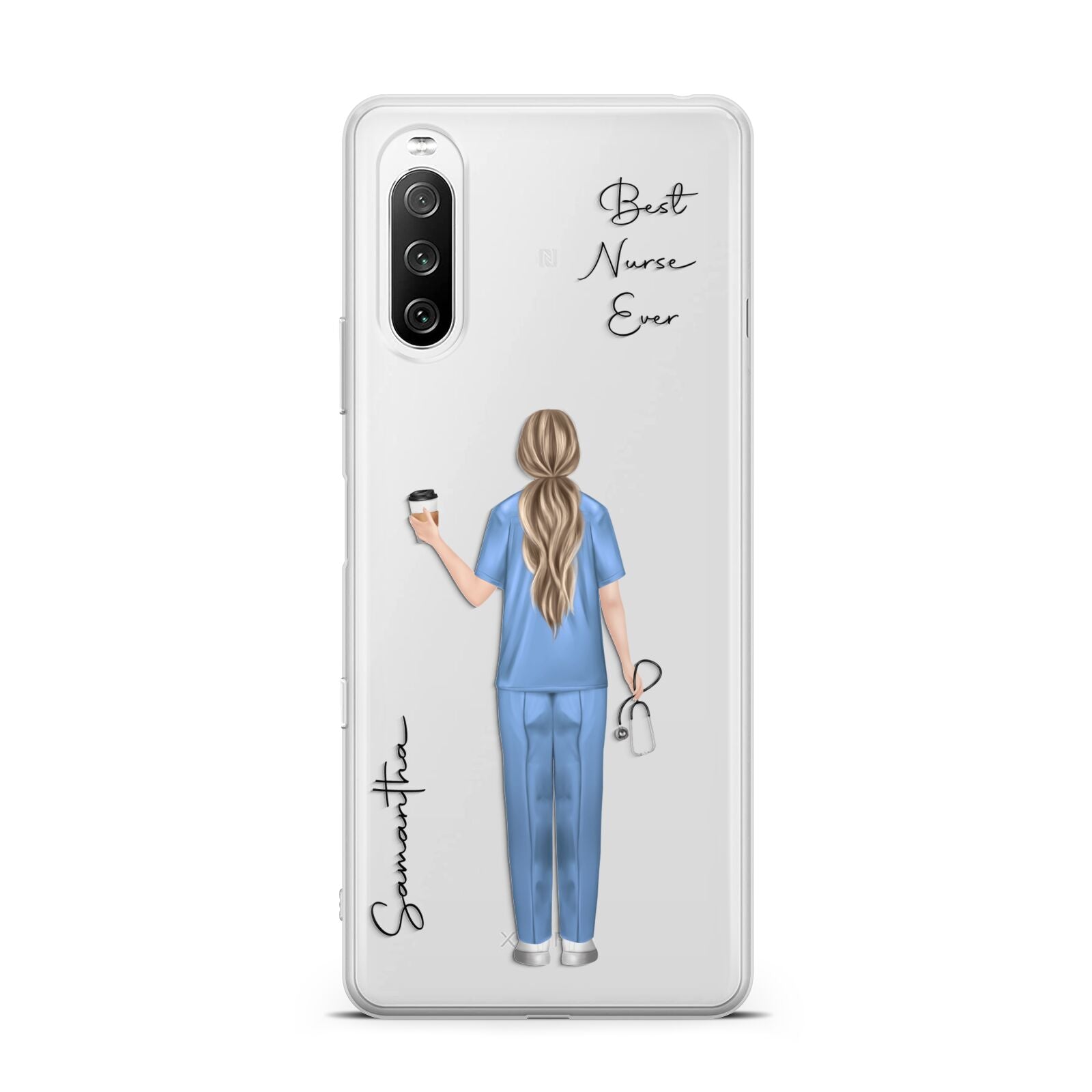 Personalised Nurse Sony Xperia 10 III Case