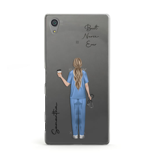 Personalised Nurse Sony Xperia Case