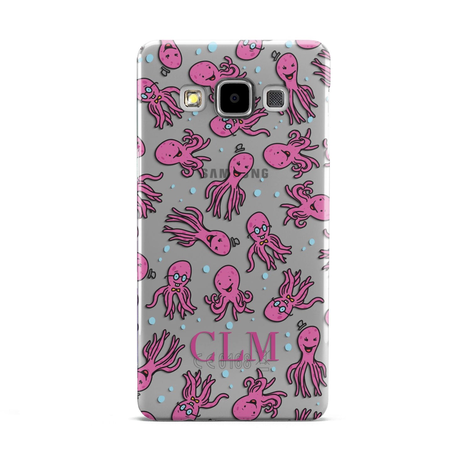 Personalised Octopus Initials Samsung Galaxy A5 Case