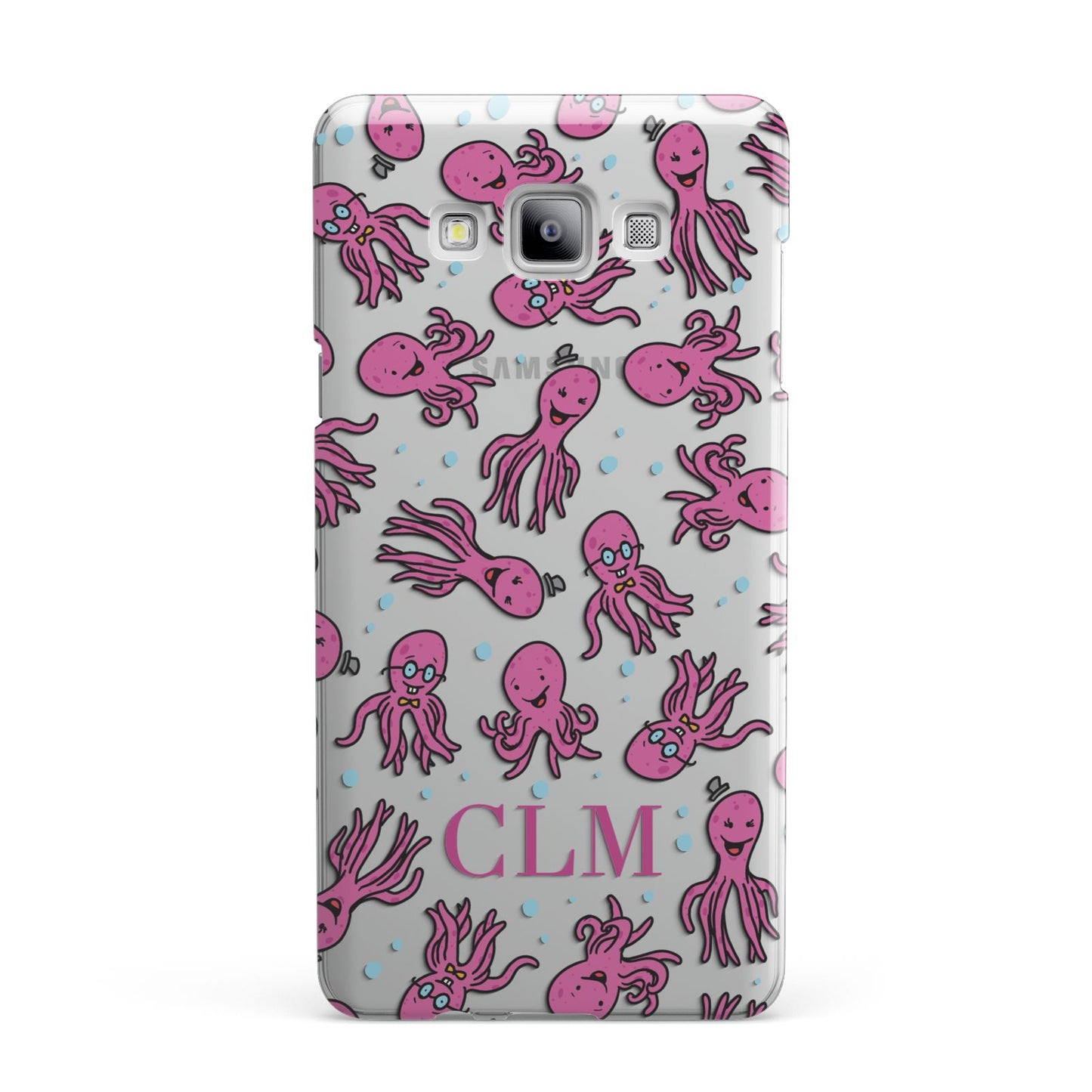 Personalised Octopus Initials Samsung Galaxy A7 2015 Case