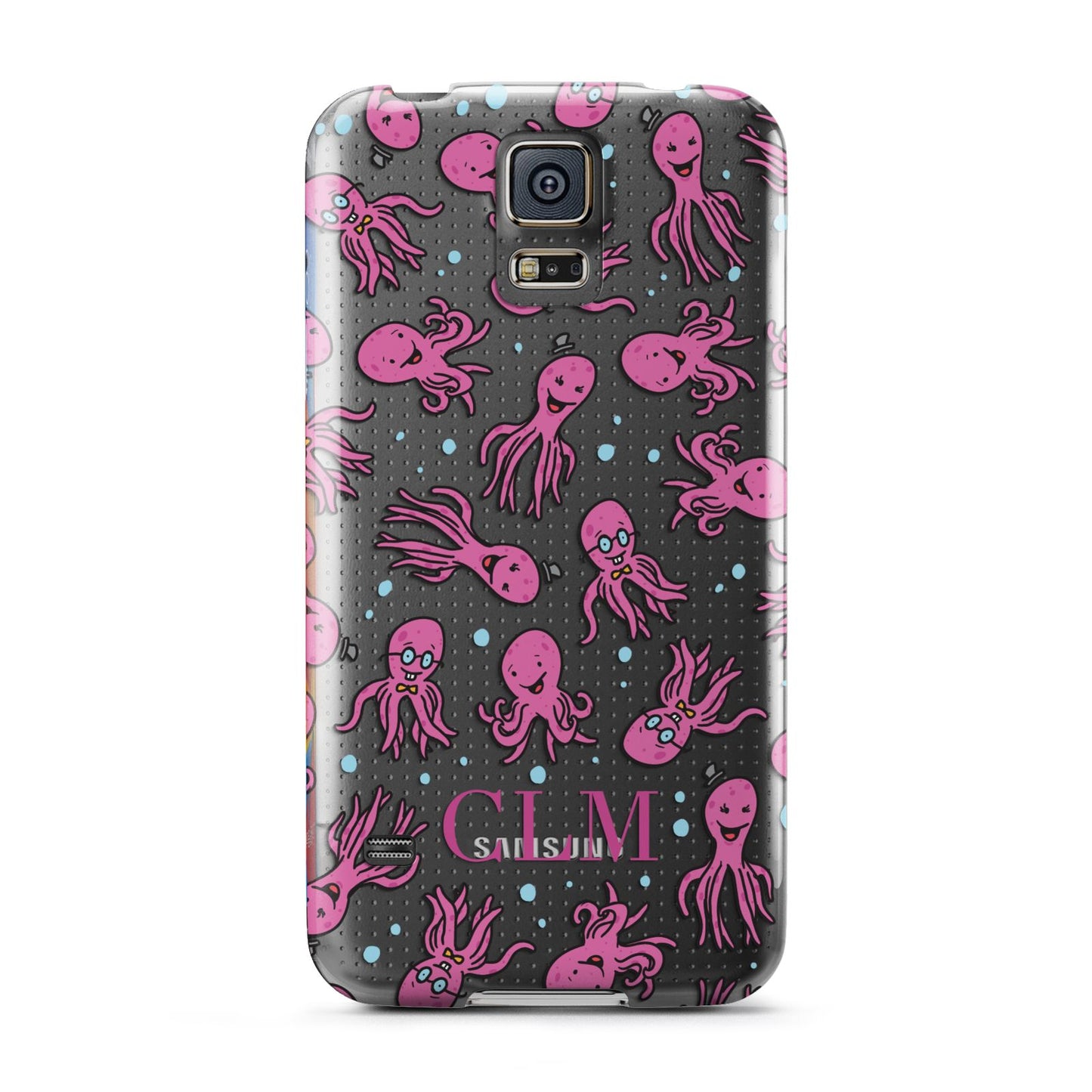 Personalised Octopus Initials Samsung Galaxy S5 Case