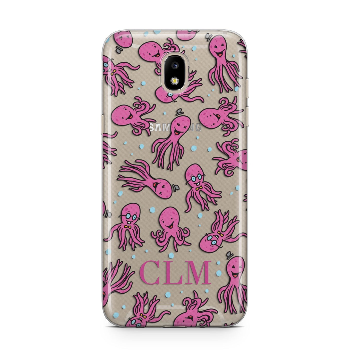 Personalised Octopus Initials Samsung J5 2017 Case