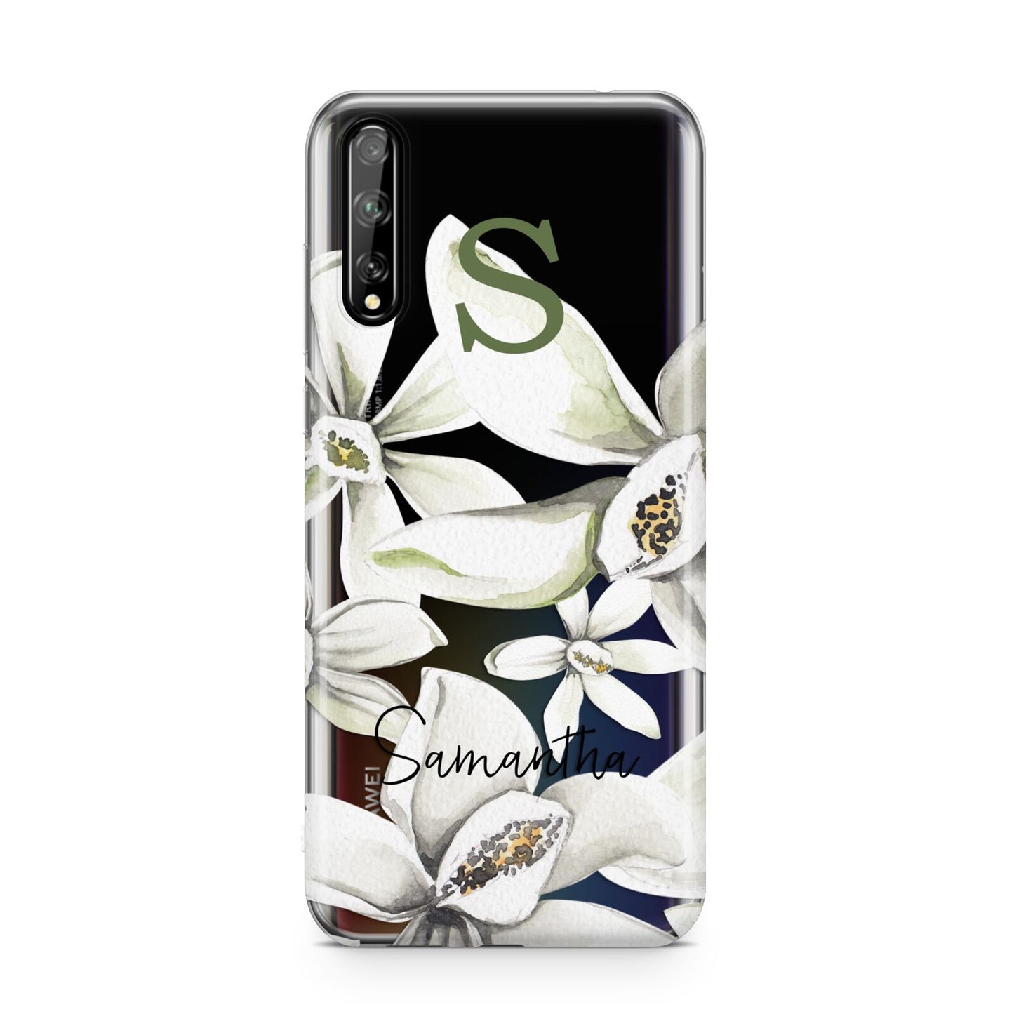 Personalised Orange Blossom Huawei Enjoy 10s Phone Case