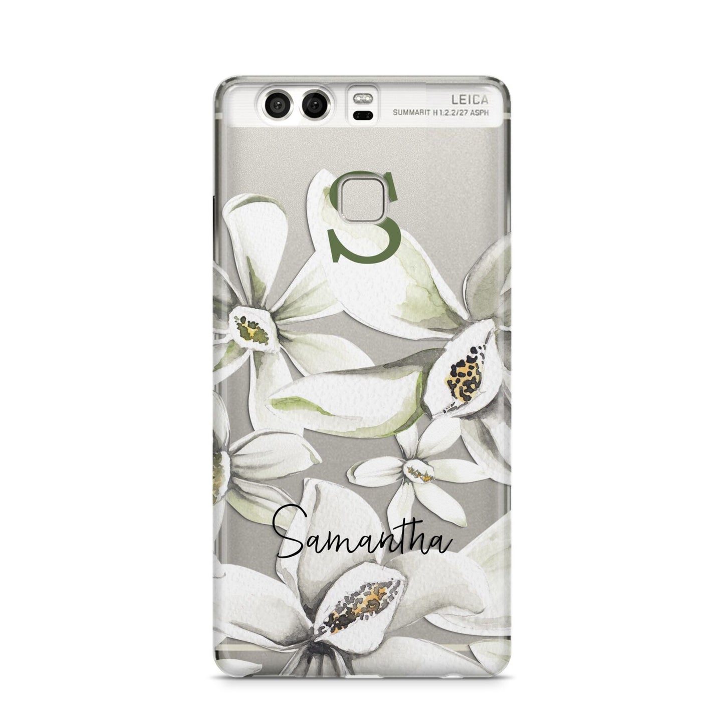 Personalised Orange Blossom Huawei P9 Case