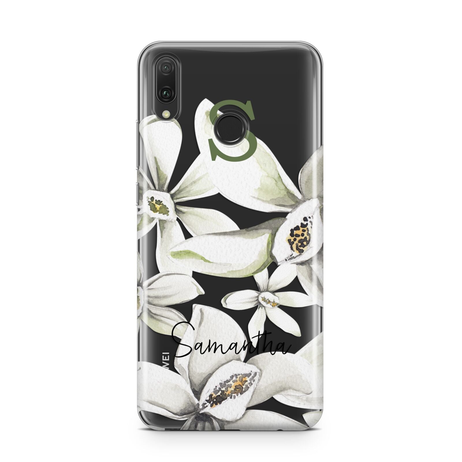 Personalised Orange Blossom Huawei Y9 2019