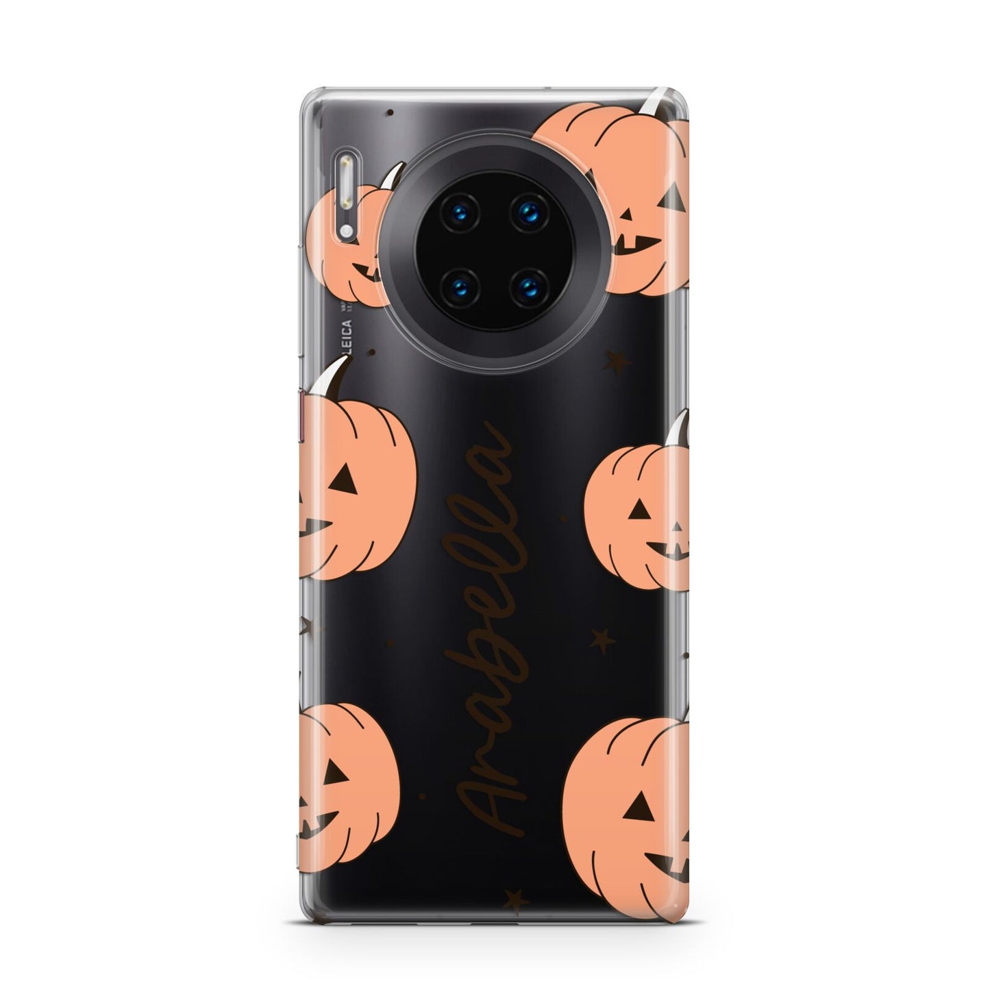 Personalised Orange Pumpkin Huawei Mate 30 Pro Phone Case