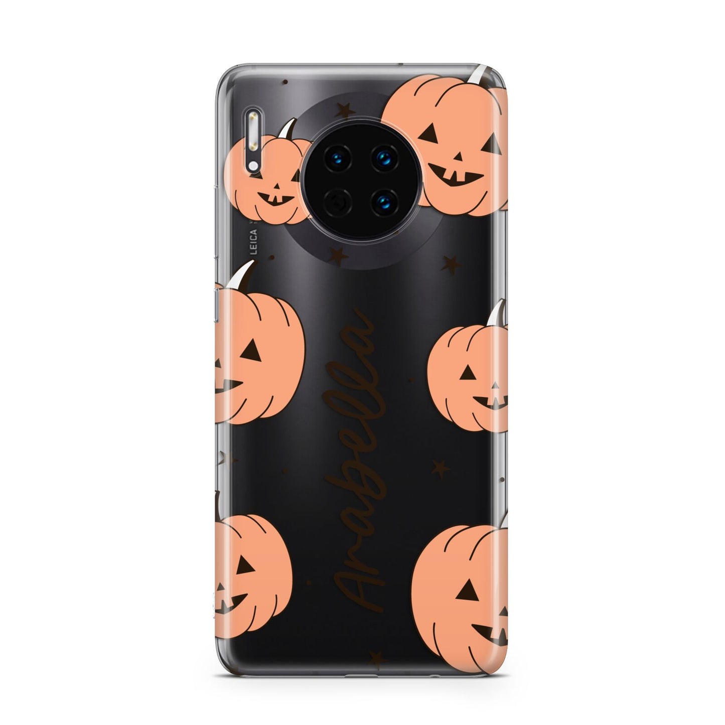 Personalised Orange Pumpkin Huawei Mate 30