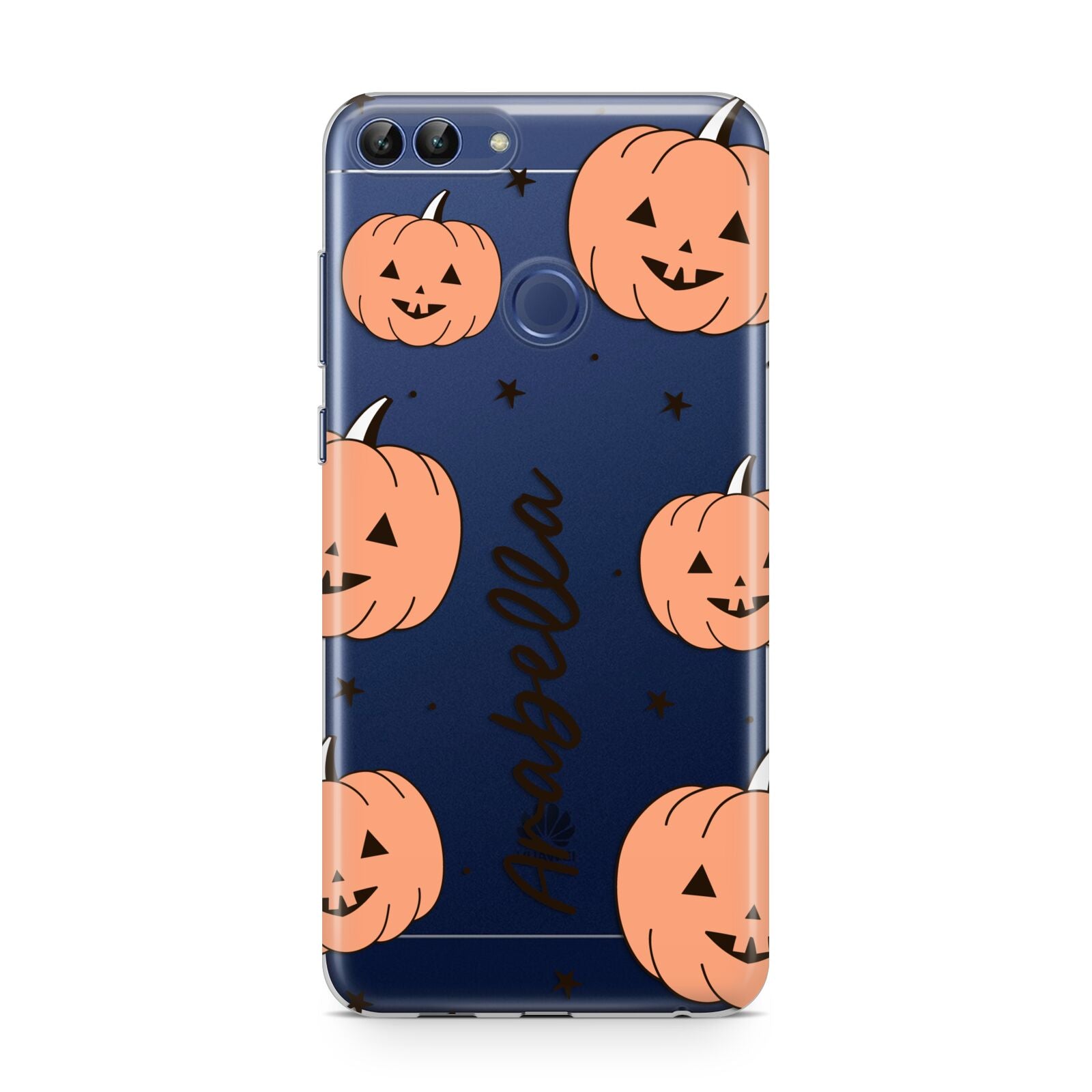 Personalised Orange Pumpkin Huawei P Smart Case