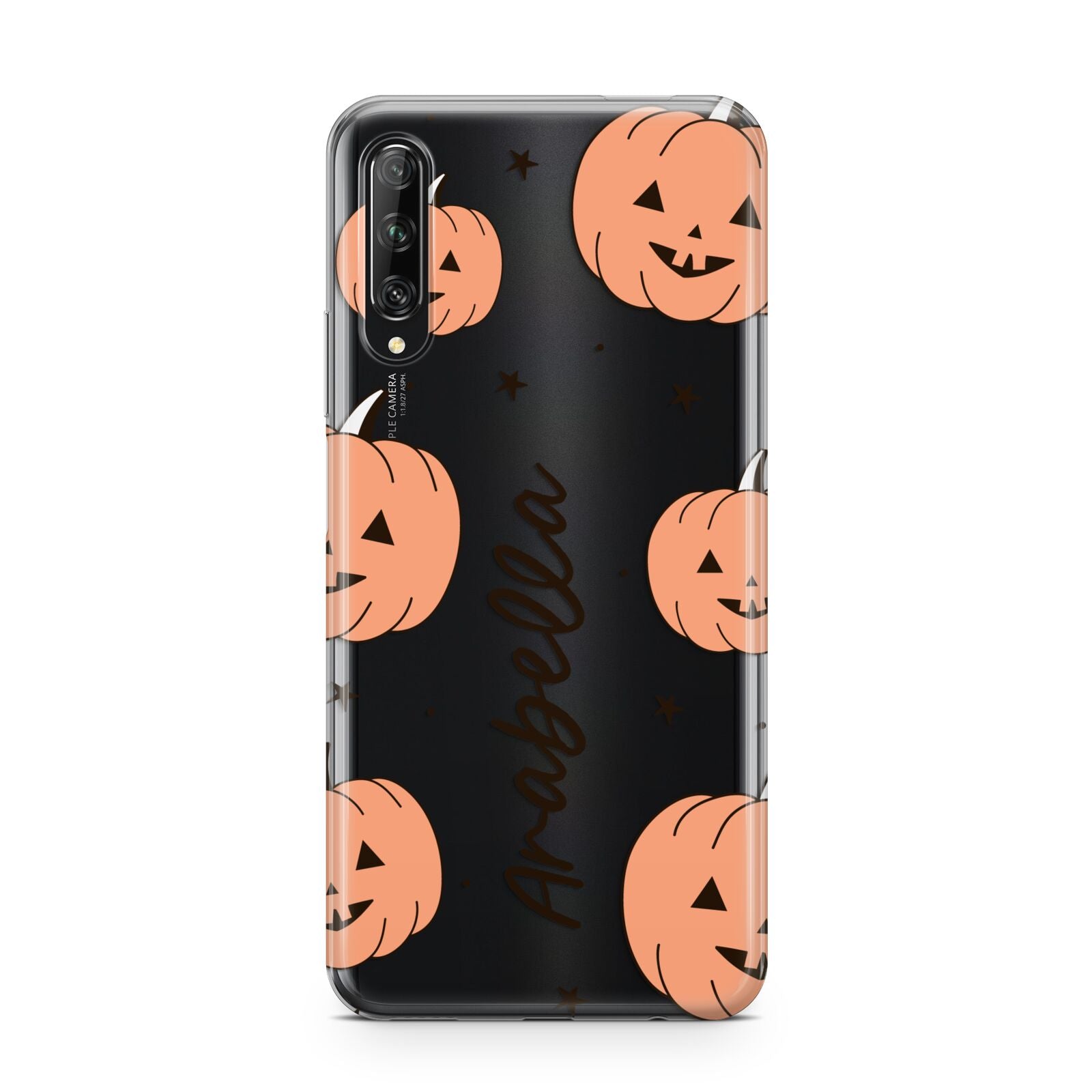 Personalised Orange Pumpkin Huawei P Smart Pro 2019