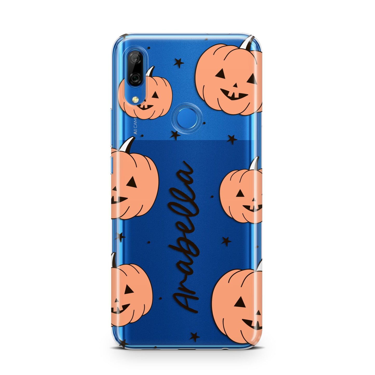 Personalised Orange Pumpkin Huawei P Smart Z