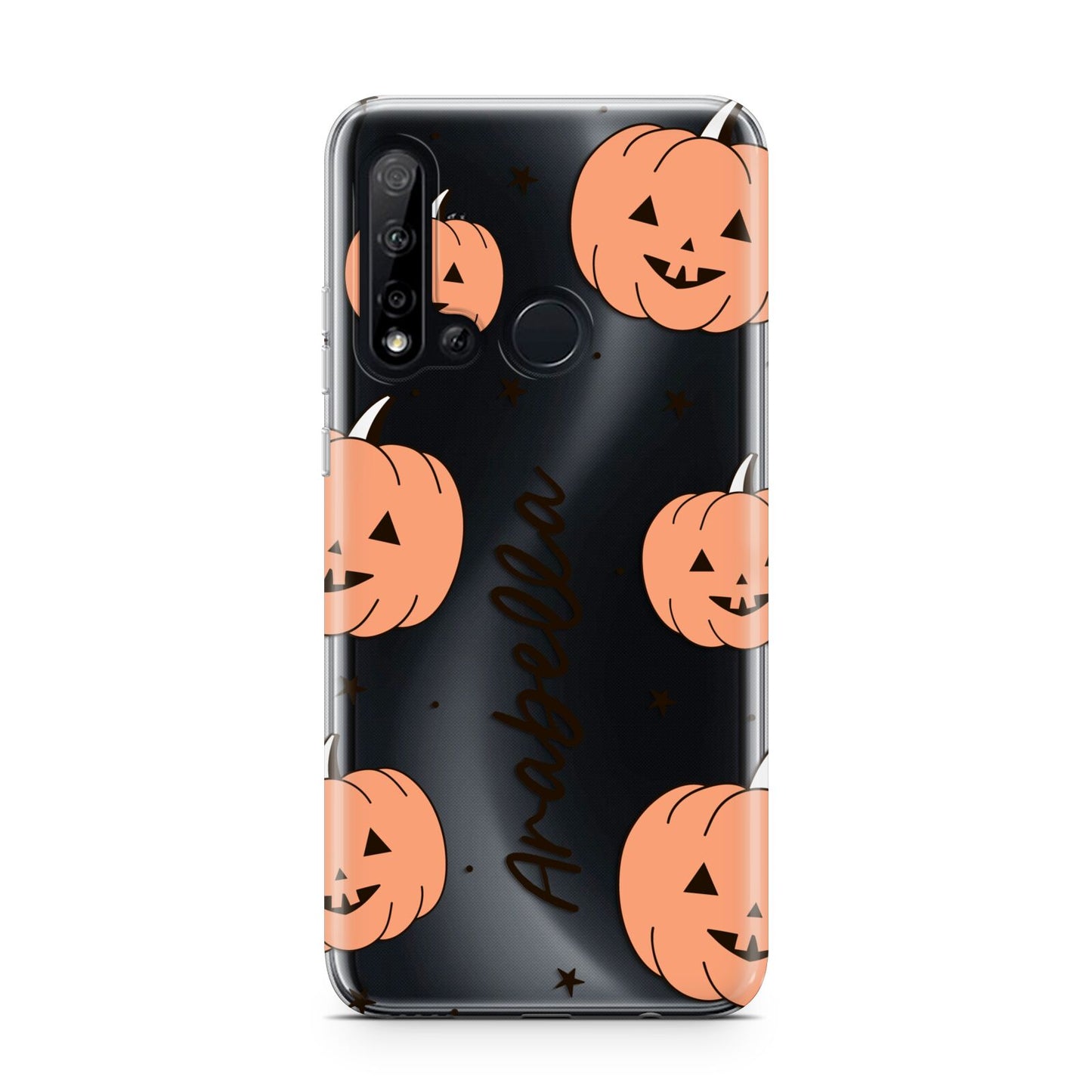 Personalised Orange Pumpkin Huawei P20 Lite 5G Phone Case