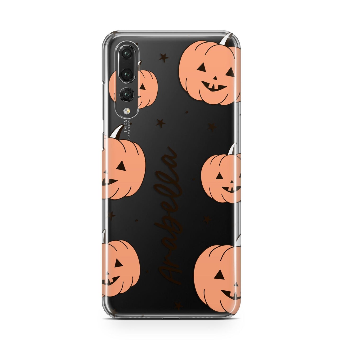 Personalised Orange Pumpkin Huawei P20 Pro Phone Case