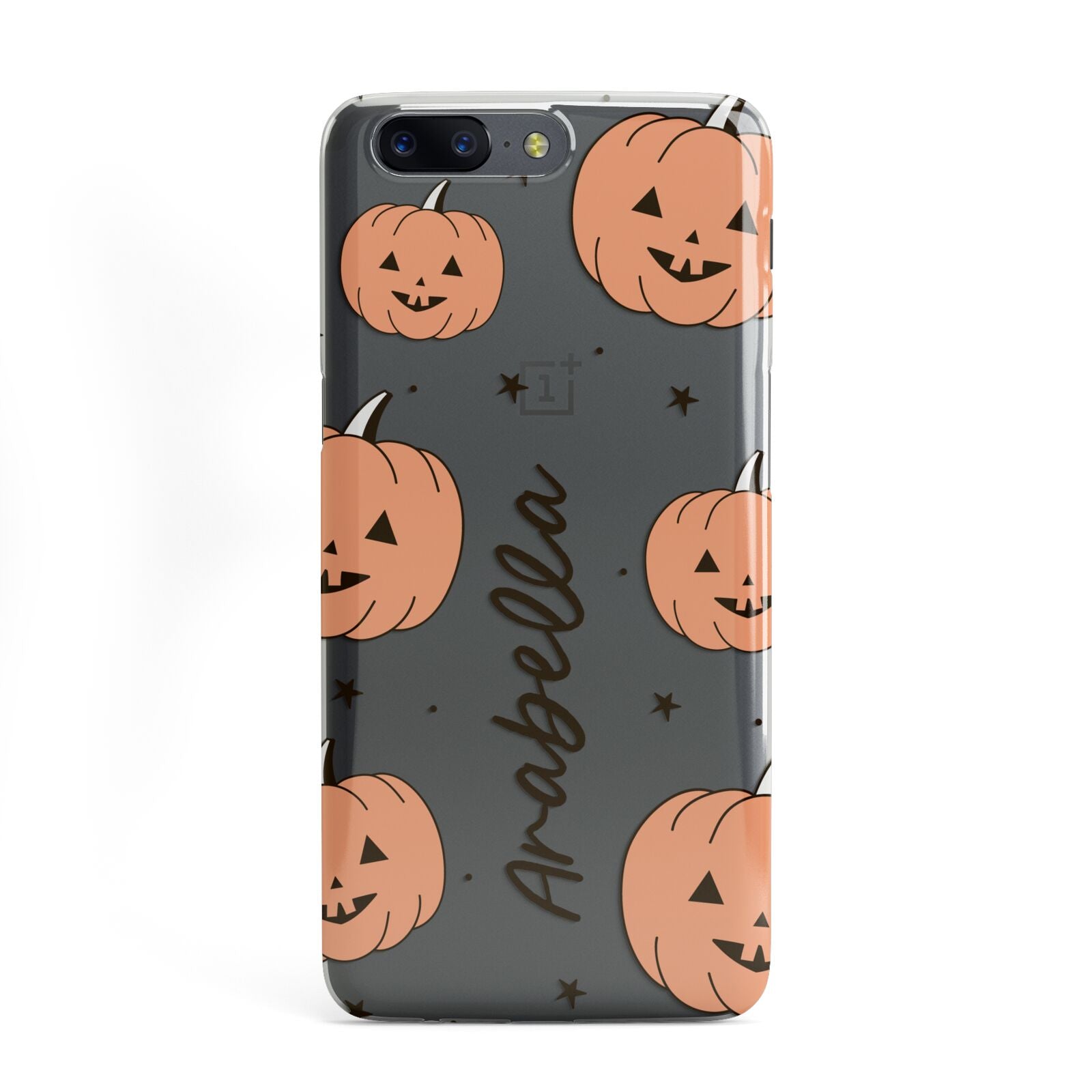 Personalised Orange Pumpkin OnePlus Case