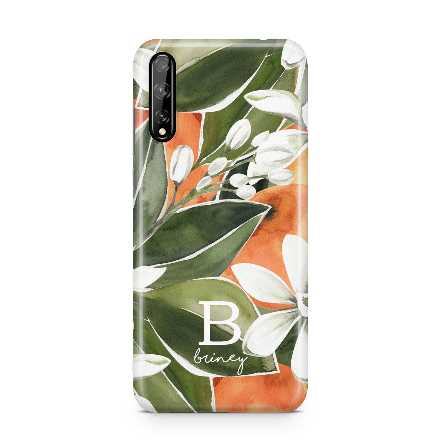 Personalised Orange Tree Huawei Enjoy 10s Phone Case