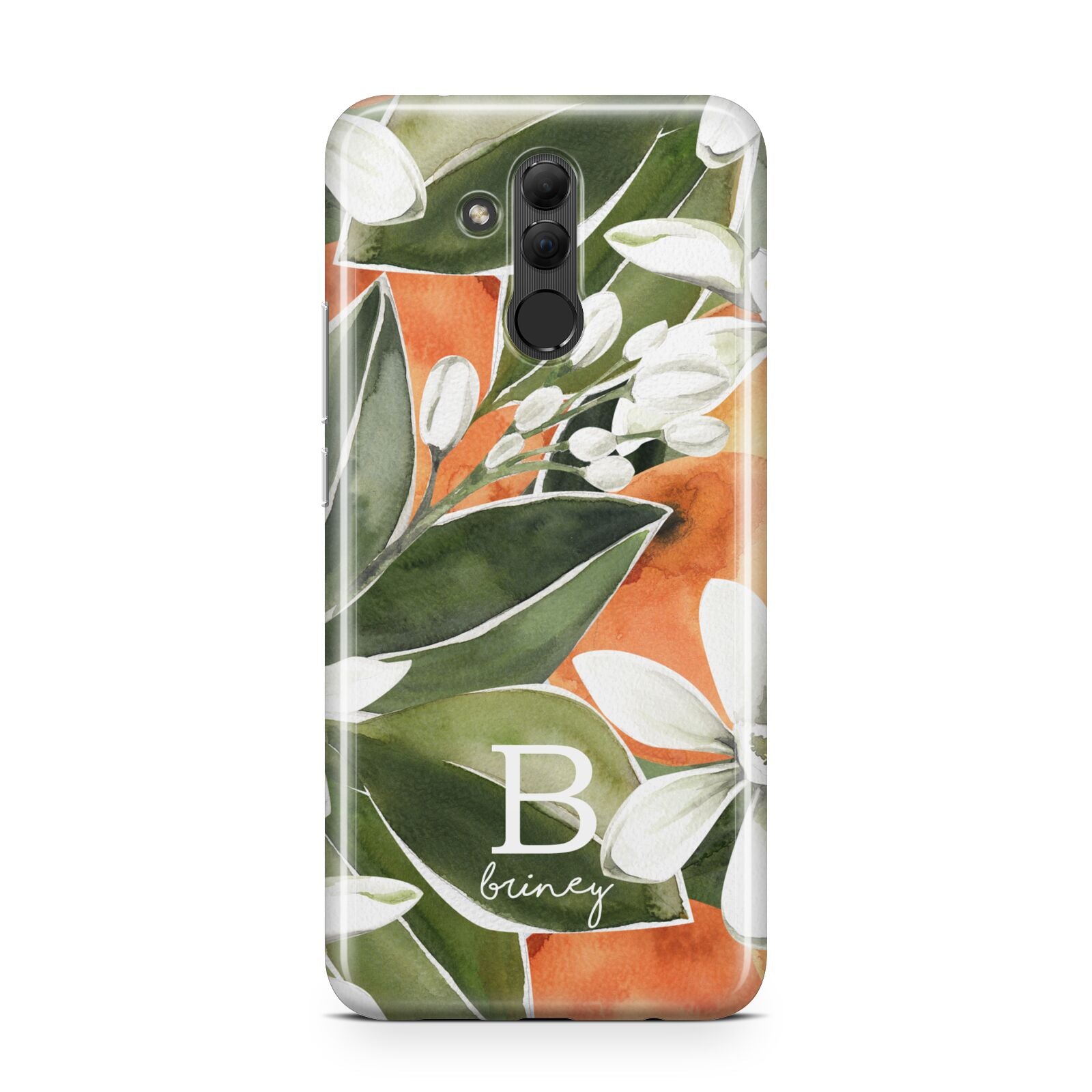 Personalised Orange Tree Huawei Mate 20 Lite